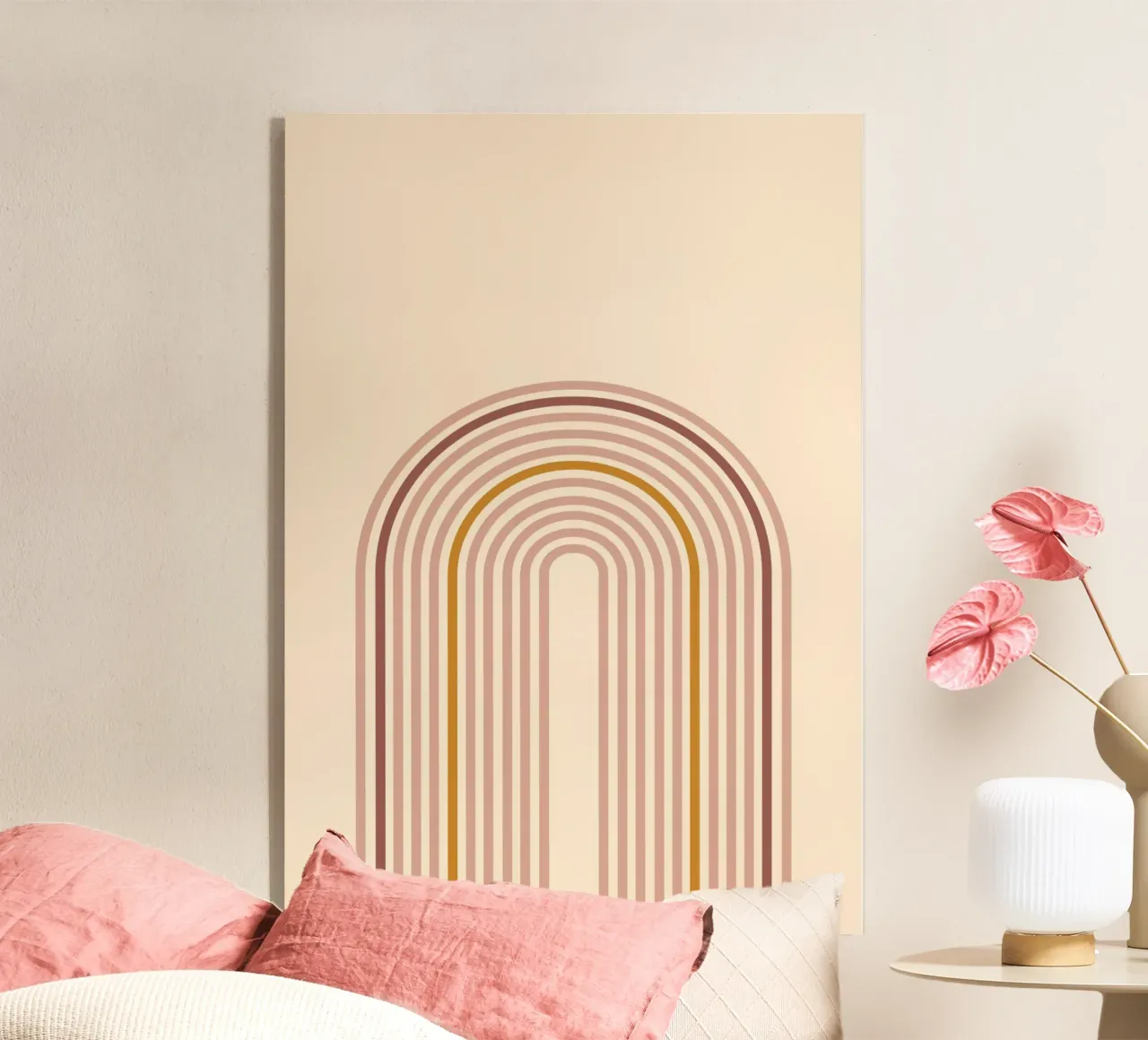 Arcobaleno minimalista boho plexiglass da Proper job studio