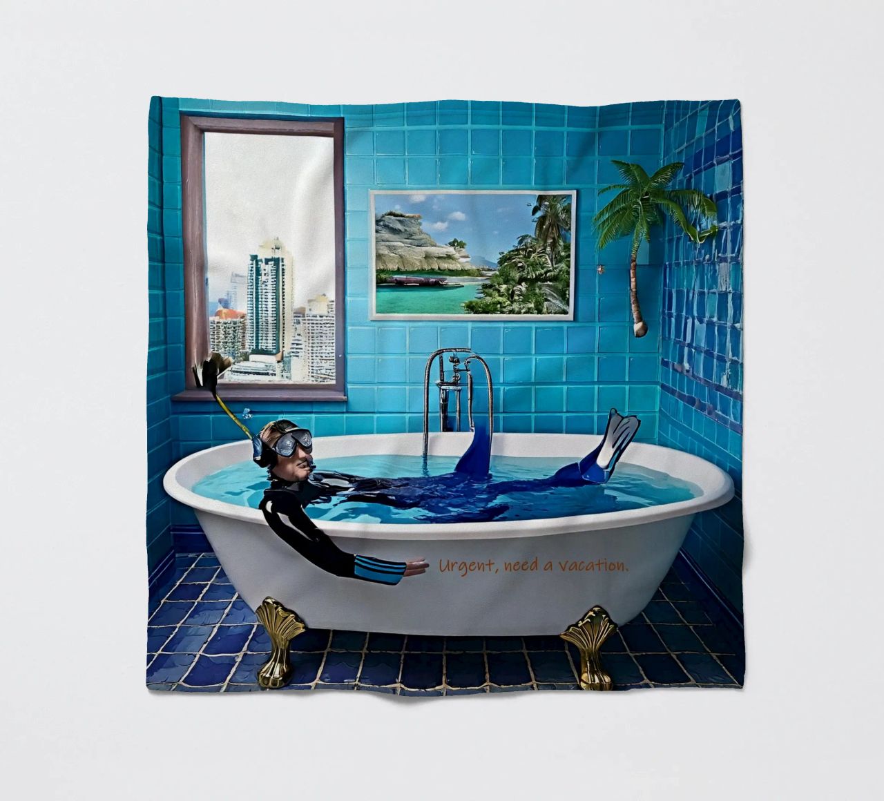 Urgent, need a vacation. coperta in pile da Thierry vobmann photography