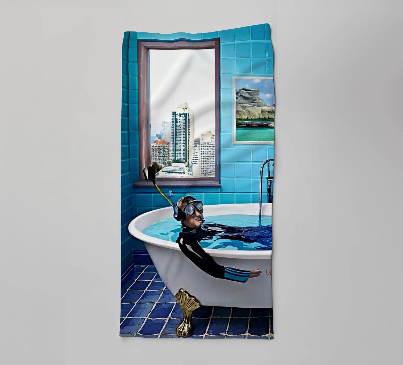 Urgent, need a vacation. asciugamano da bagno da Thierry vobmann photography