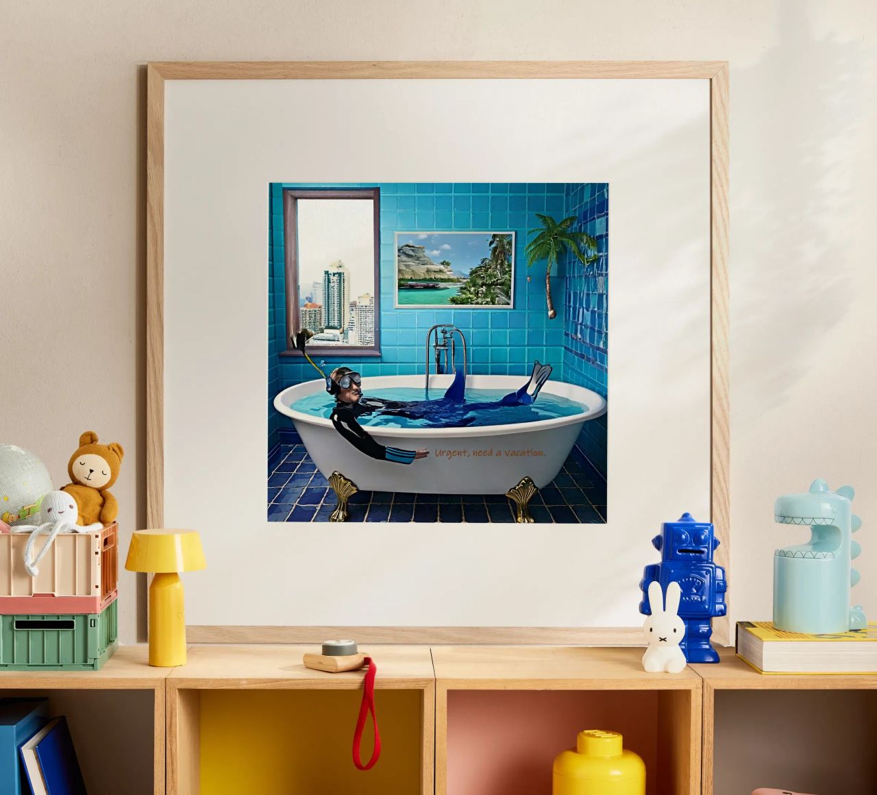 Urgent, need a vacation. poster de Thierry vobmann photography