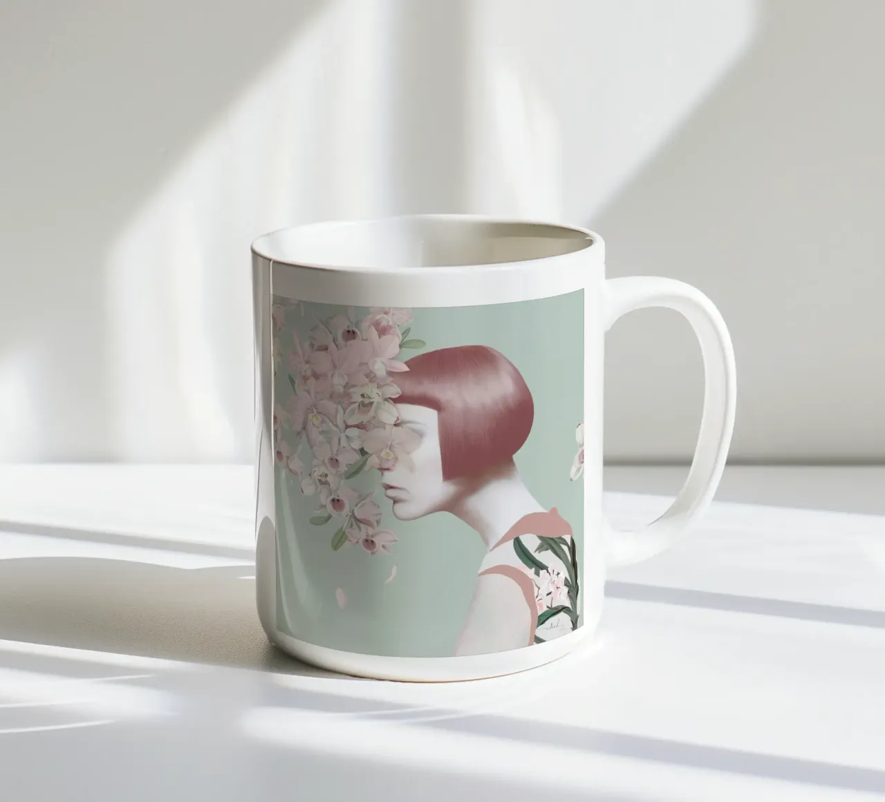 Utopia Keramik Tasse von Nettsch