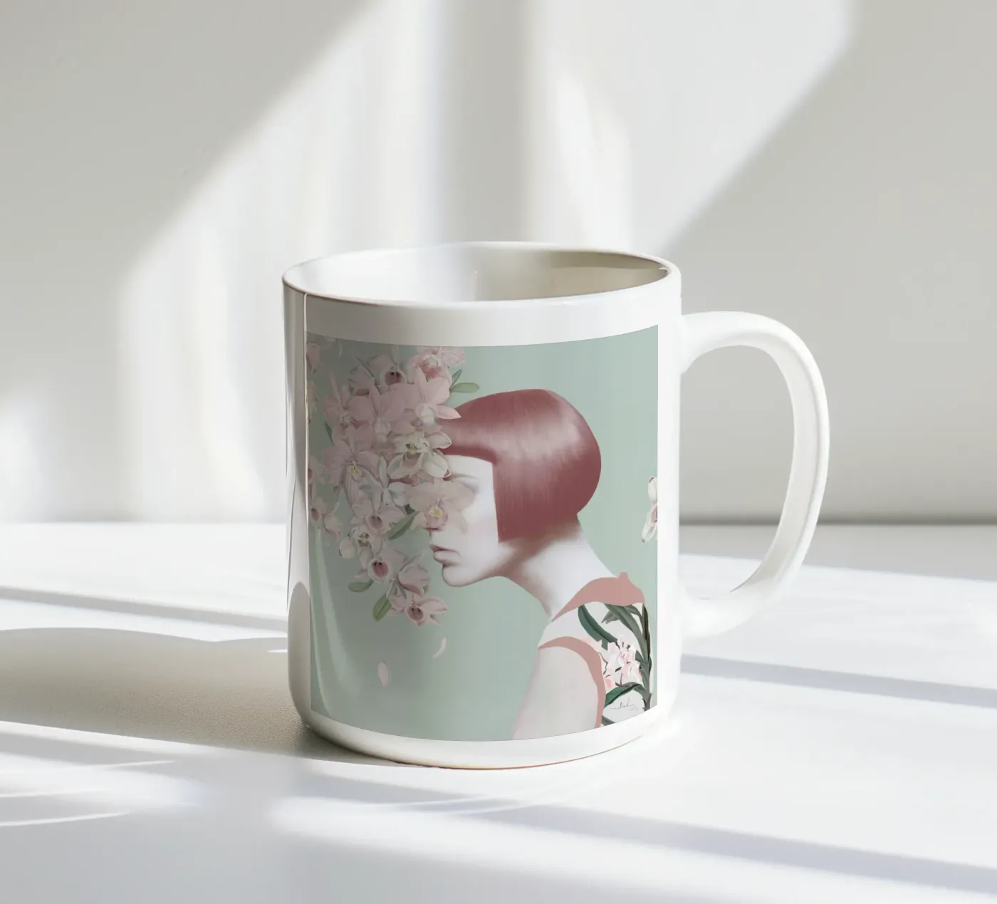 Utopia ceramic mug by Nettsch