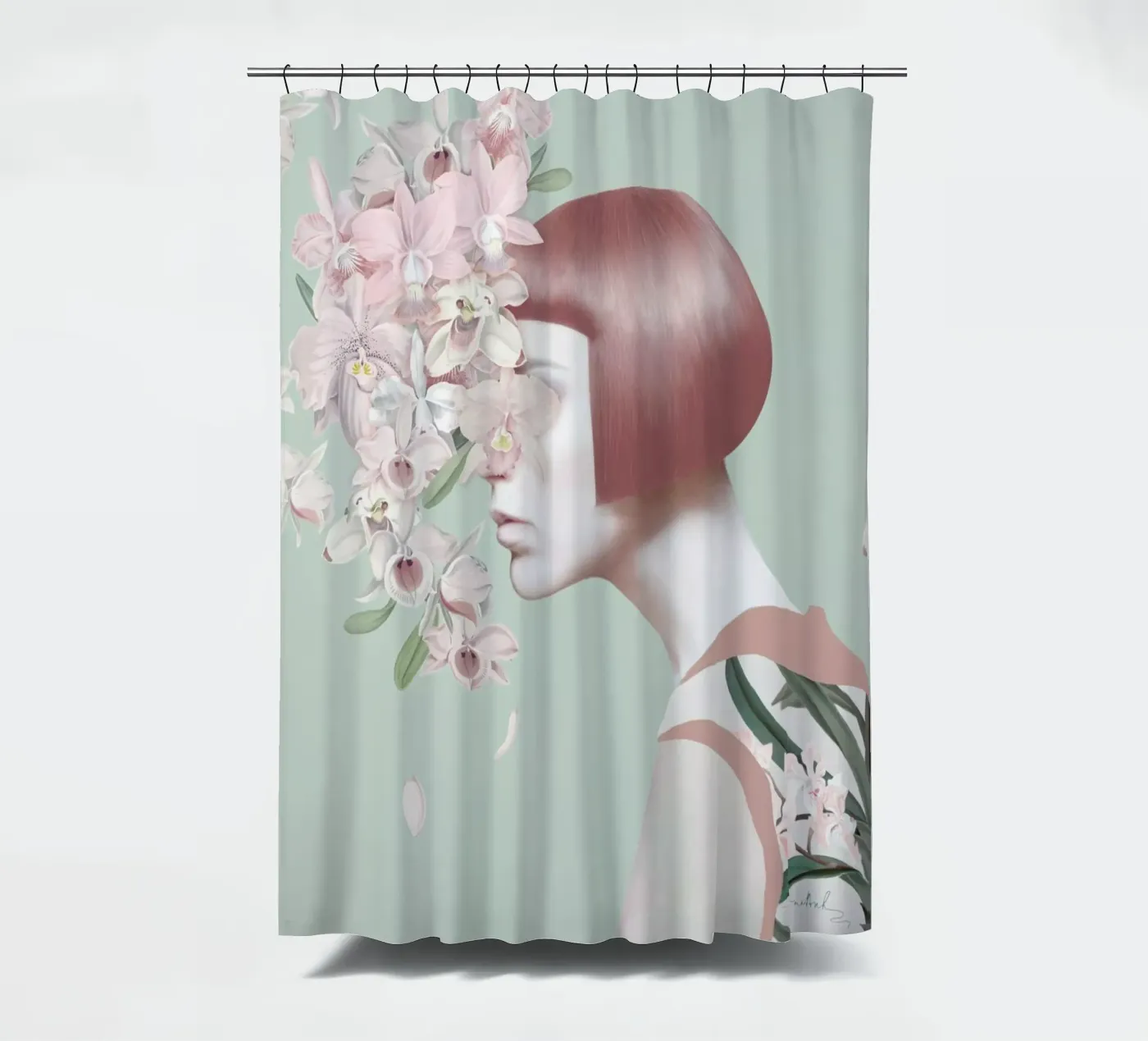 Utopia douchegordijn van Nettsch