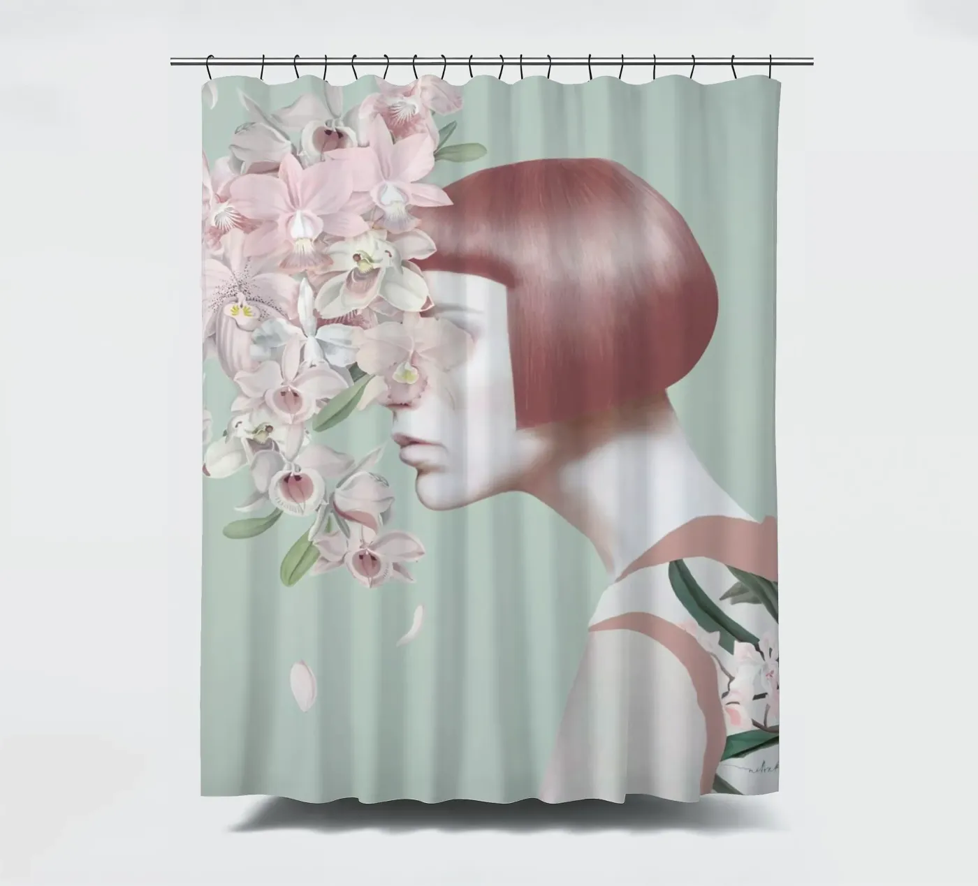 Utopia douchegordijn van Nettsch