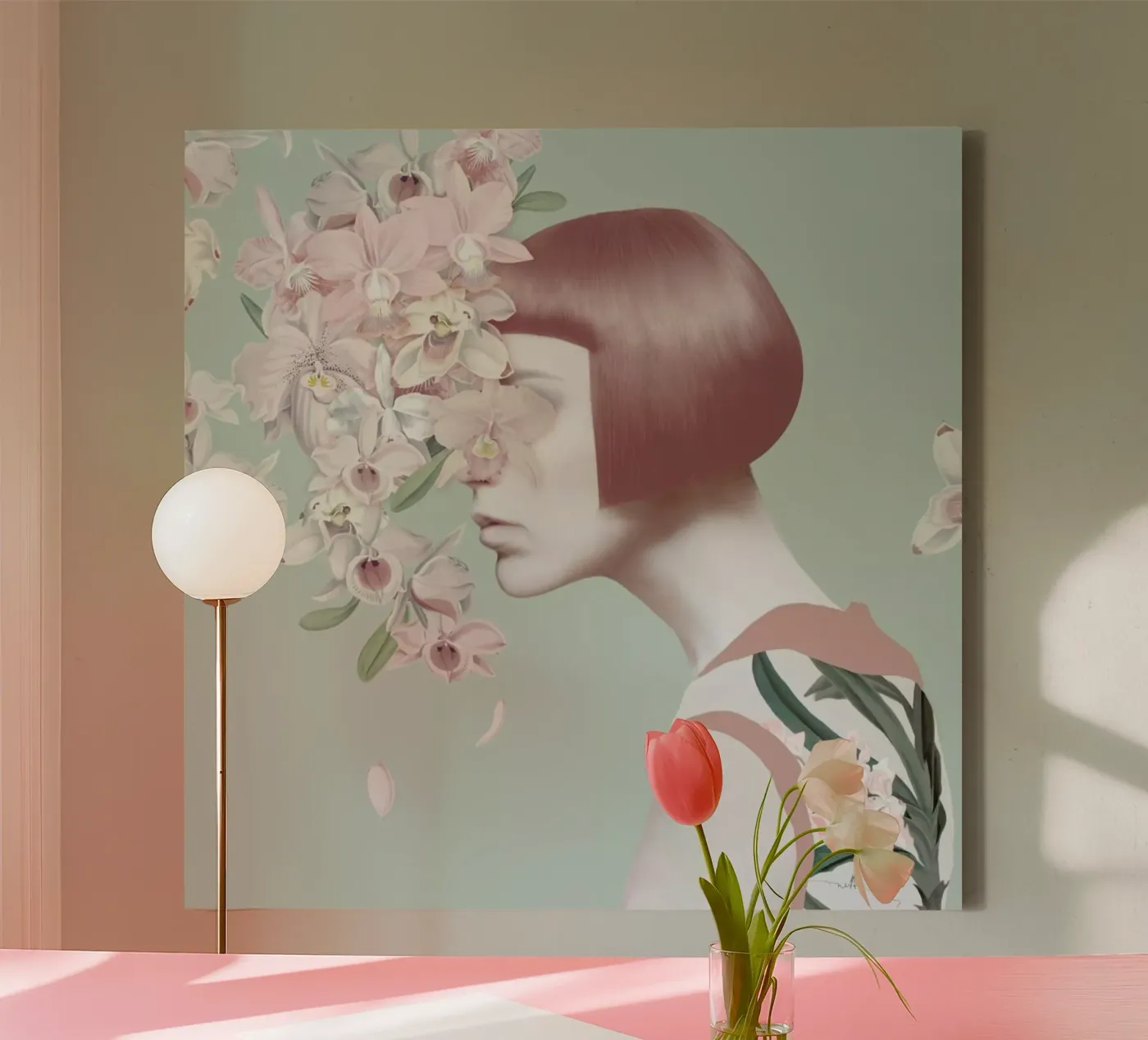 Utopia canvas van Nettsch