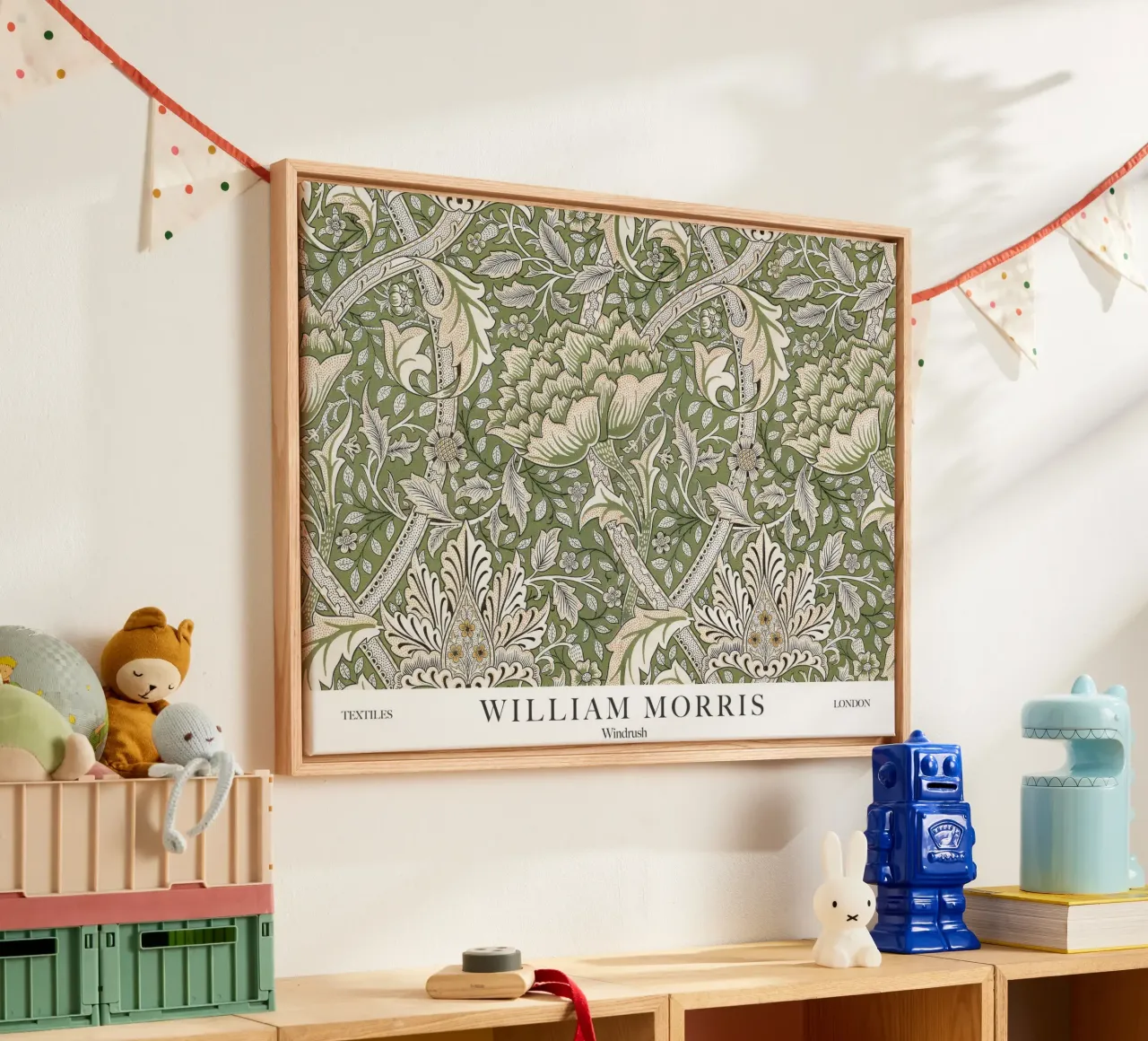 William Morris, Windrush plexiglass da Peaches Art Prints