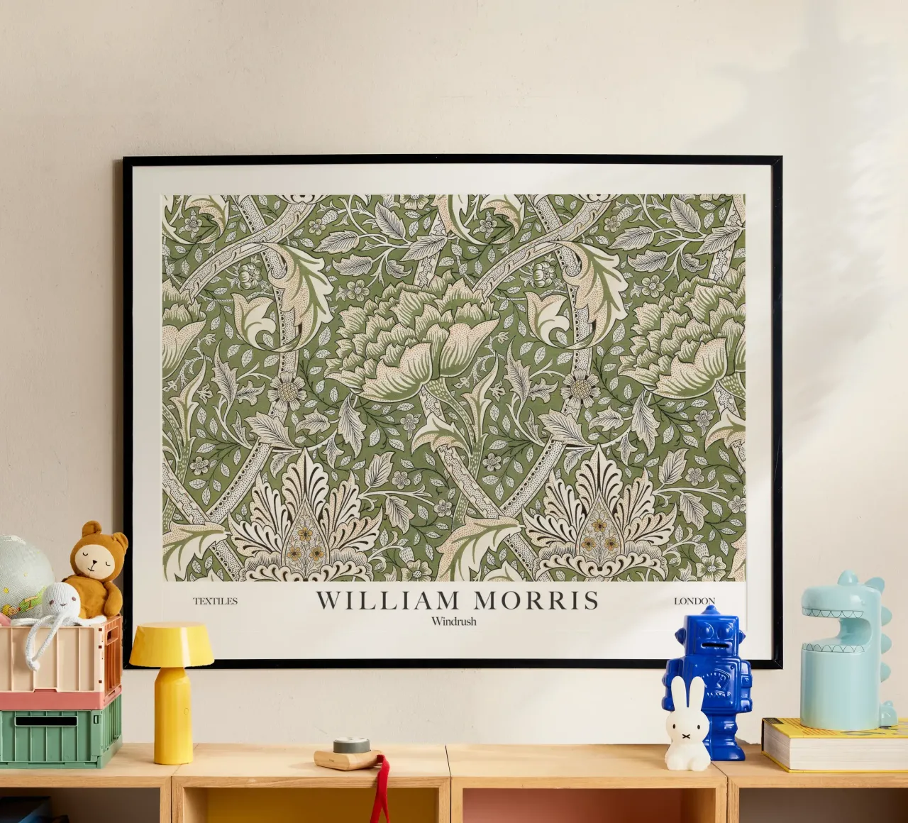 William Morris, Windrush poster da Peaches Art Prints
