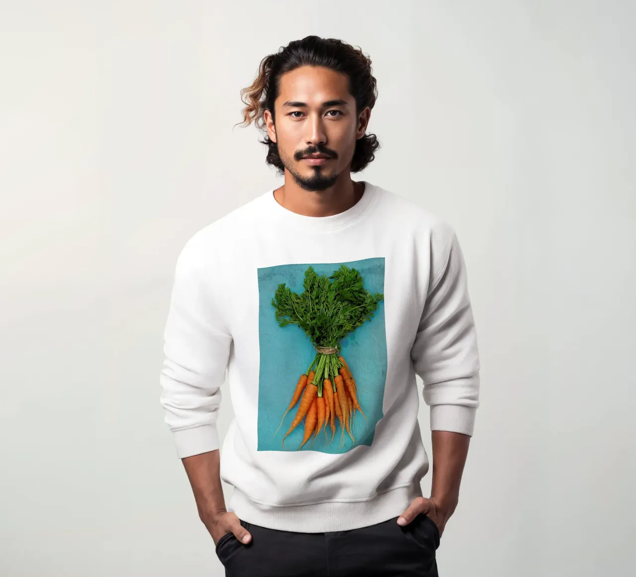 Carrots sudadera de Keri Bevan