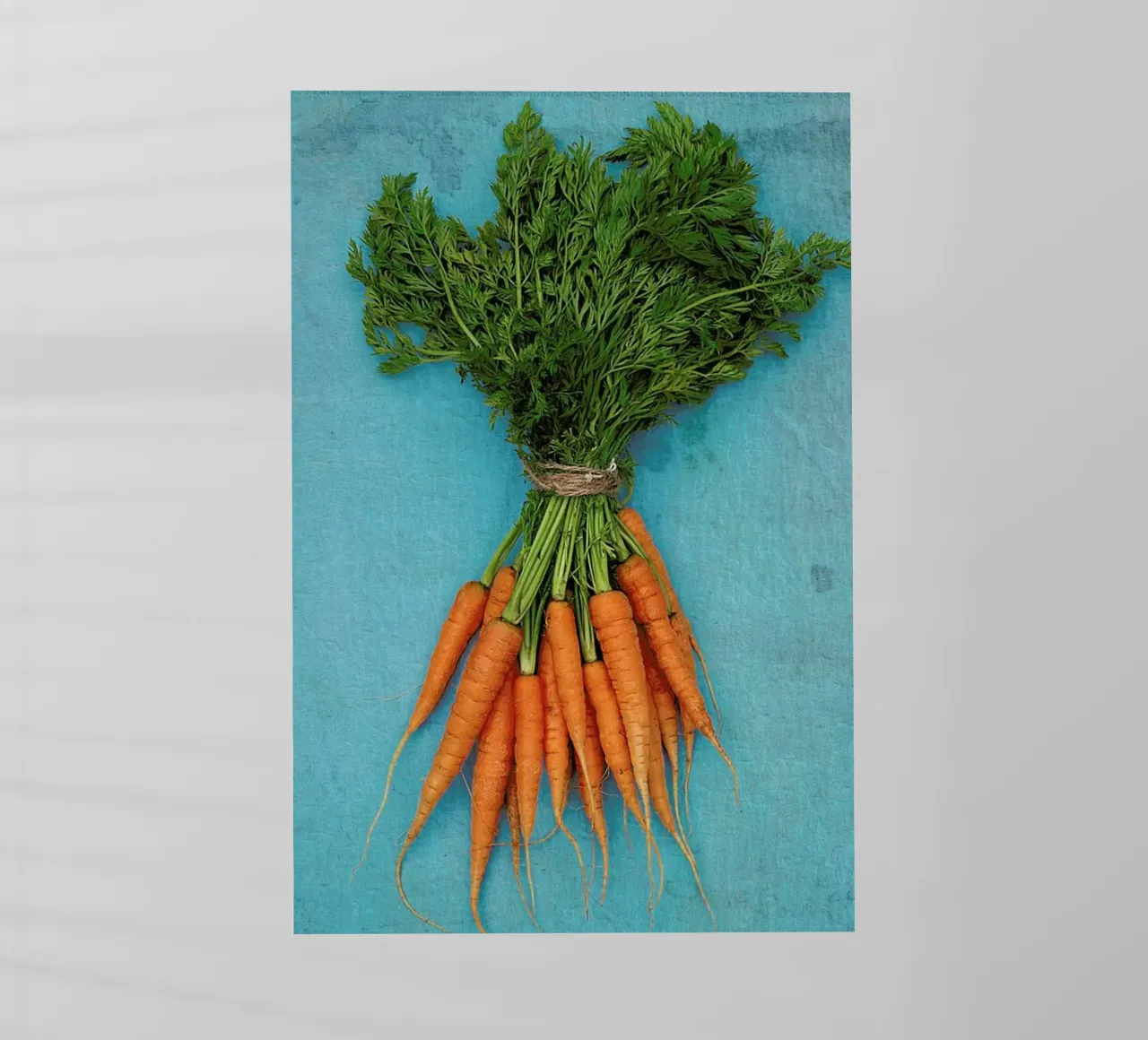 Carrots pellicola backlit da Keri Bevan