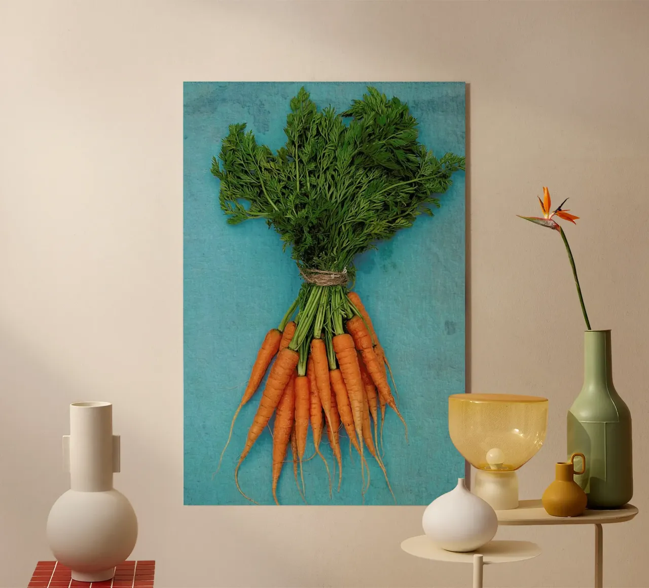 Carrots plexiglass da Keri Bevan