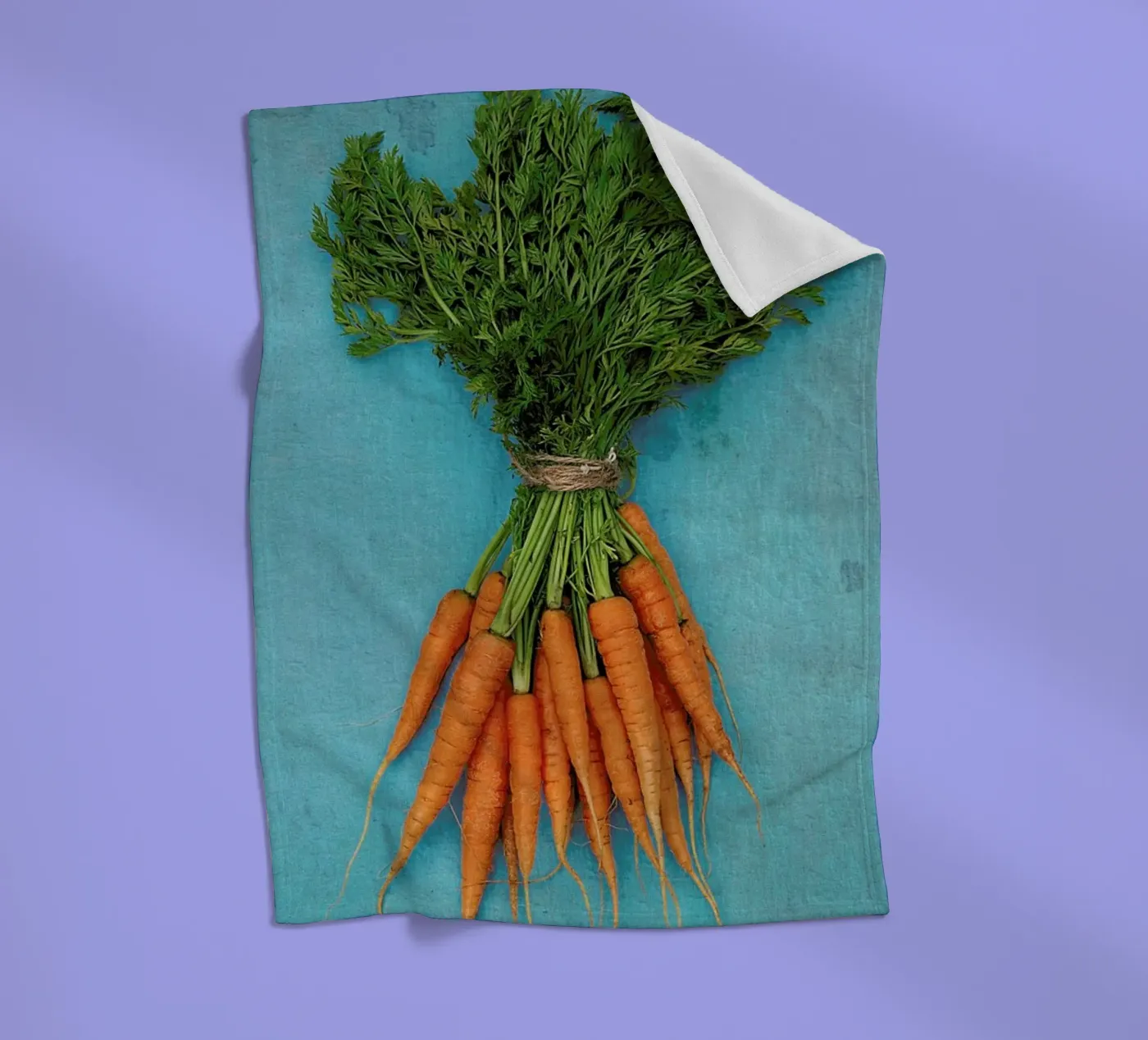 Carrots Fleecedecke von Keri Bevan