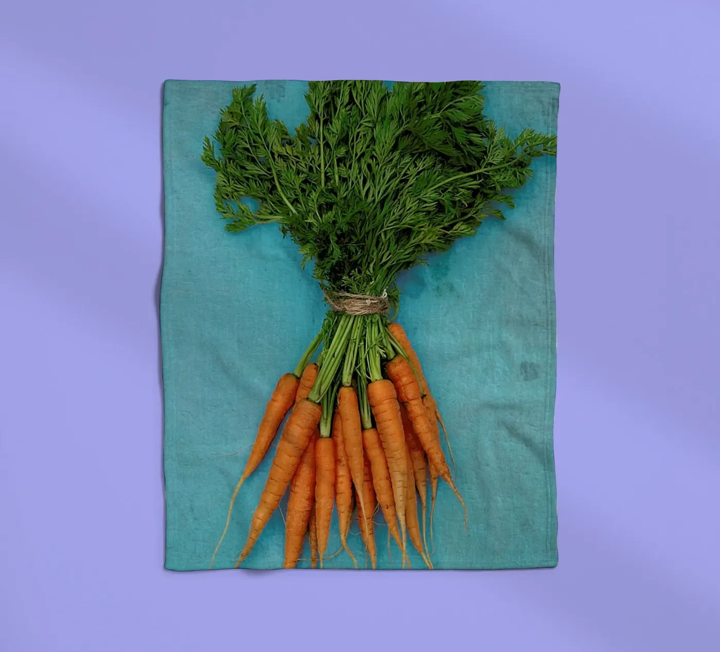 Carrots Fleecedecke von Keri Bevan
