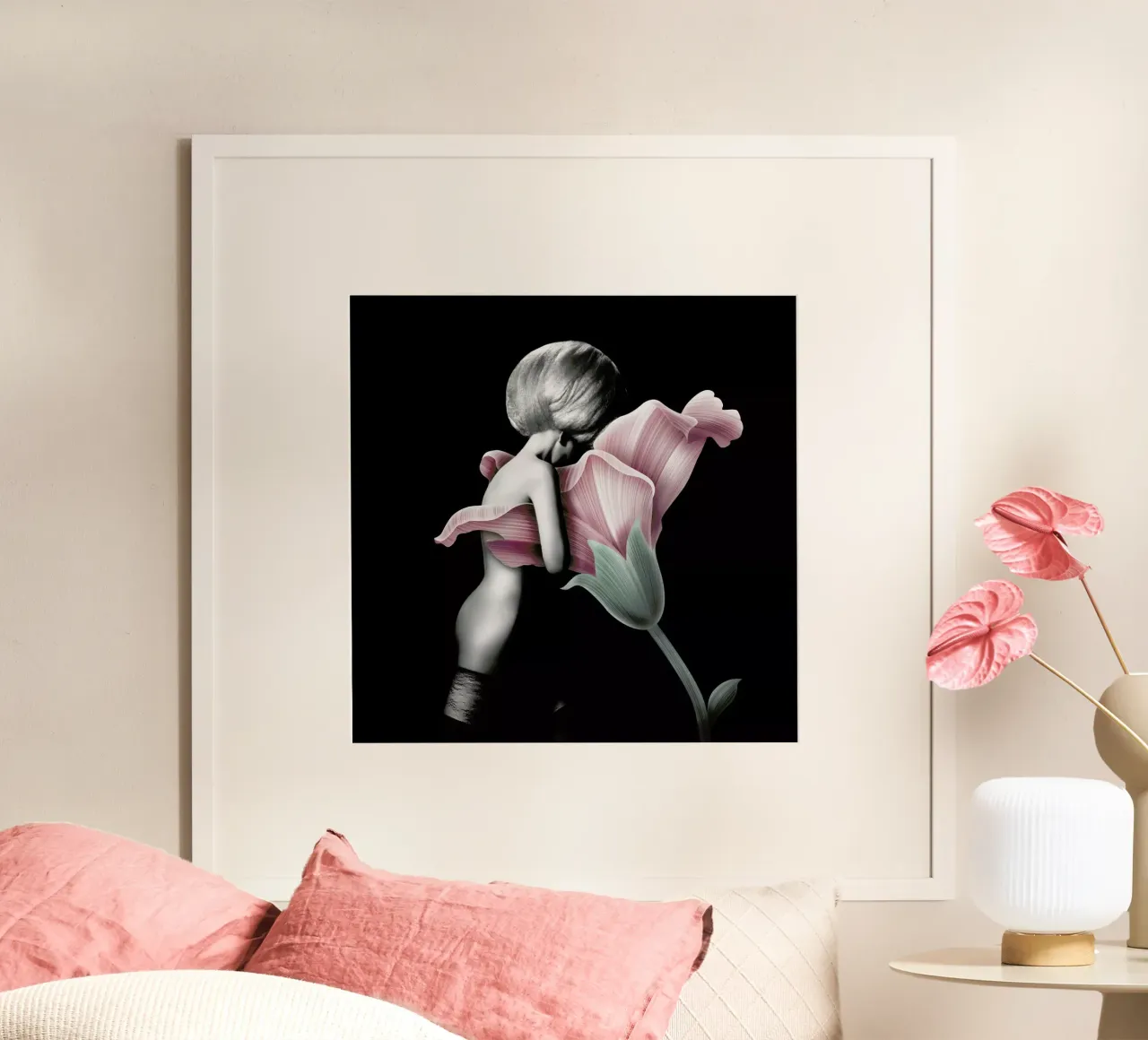 Parfum for You 2 poster con telaio in legno da Paste in Place