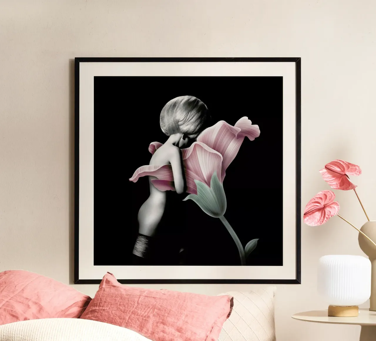 Parfum for You 2 poster con telaio in legno da Paste in Place