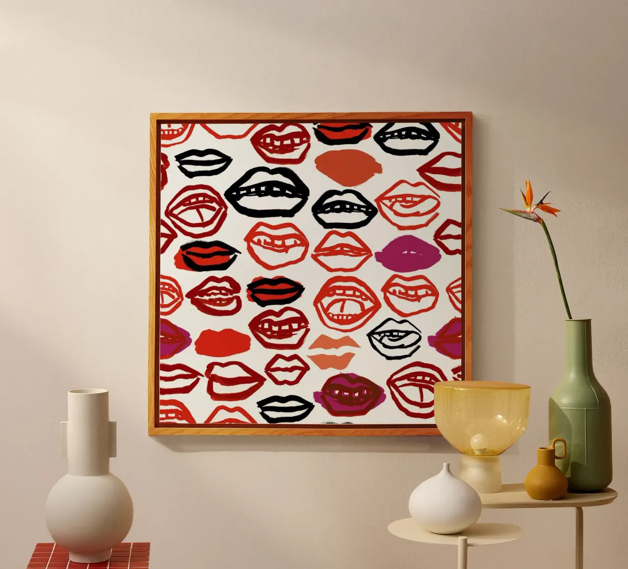 Mouth plexiglass da Farina Kuklinski