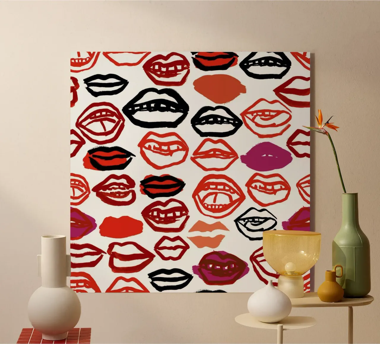 Mouth plexiglass da Farina Kuklinski