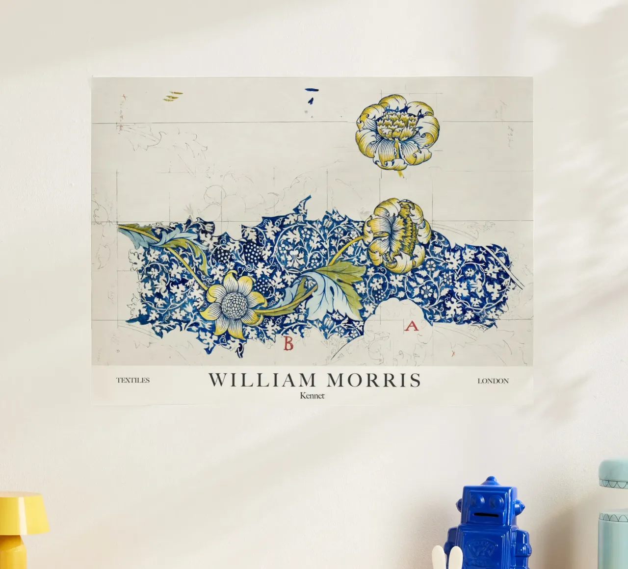 William Morris, Kennet poster da Peaches Art Prints