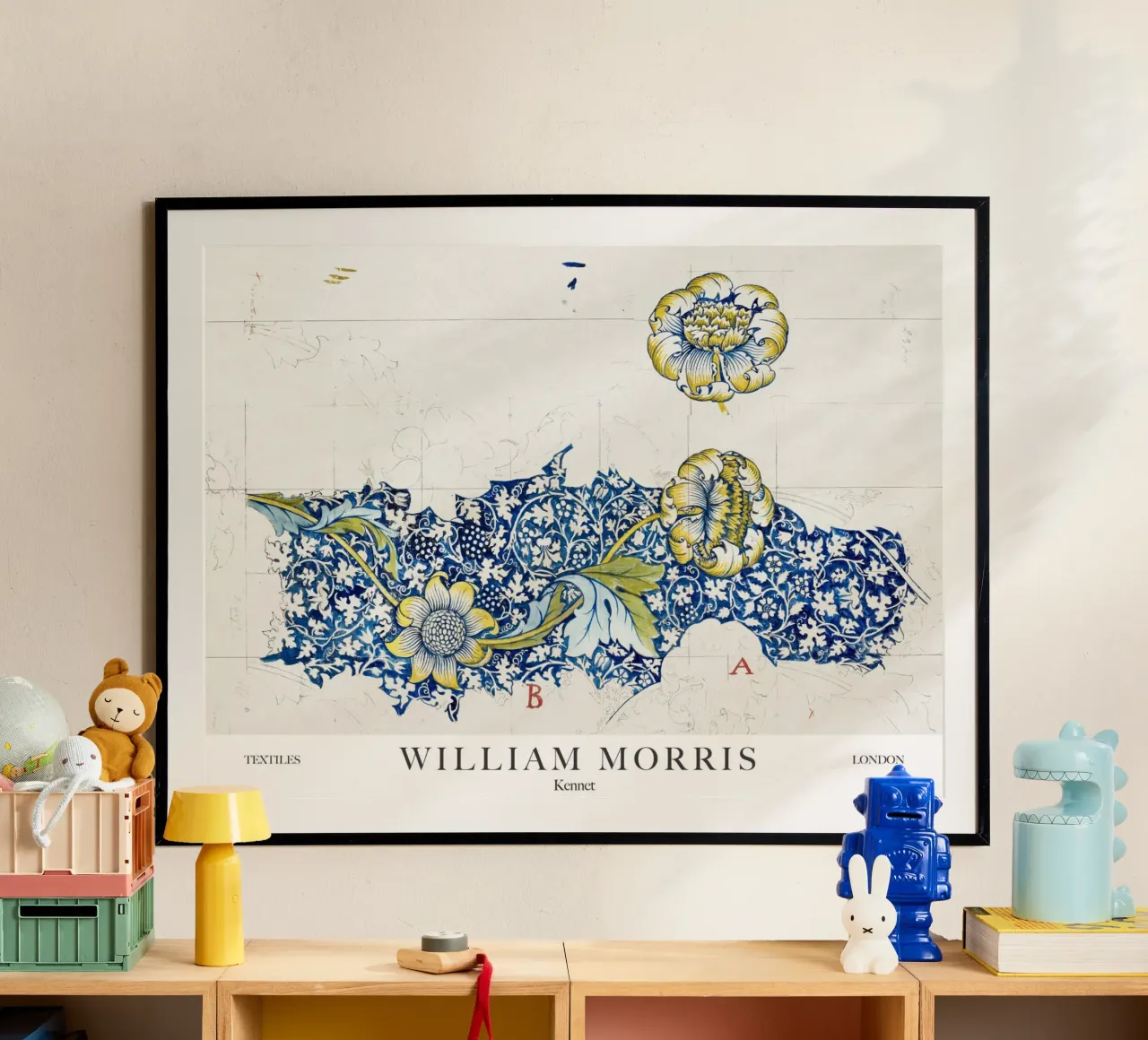 William Morris, Kennet poster da Peaches Art Prints