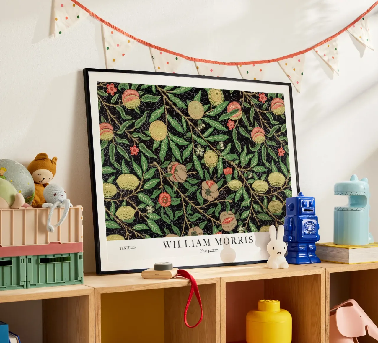 William Morris, Obst-Muster Poster von Peaches Art Prints