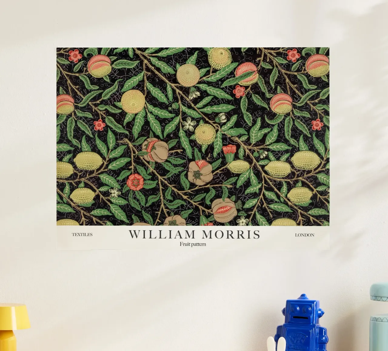 William Morris, Obst-Muster Poster von Peaches Art Prints