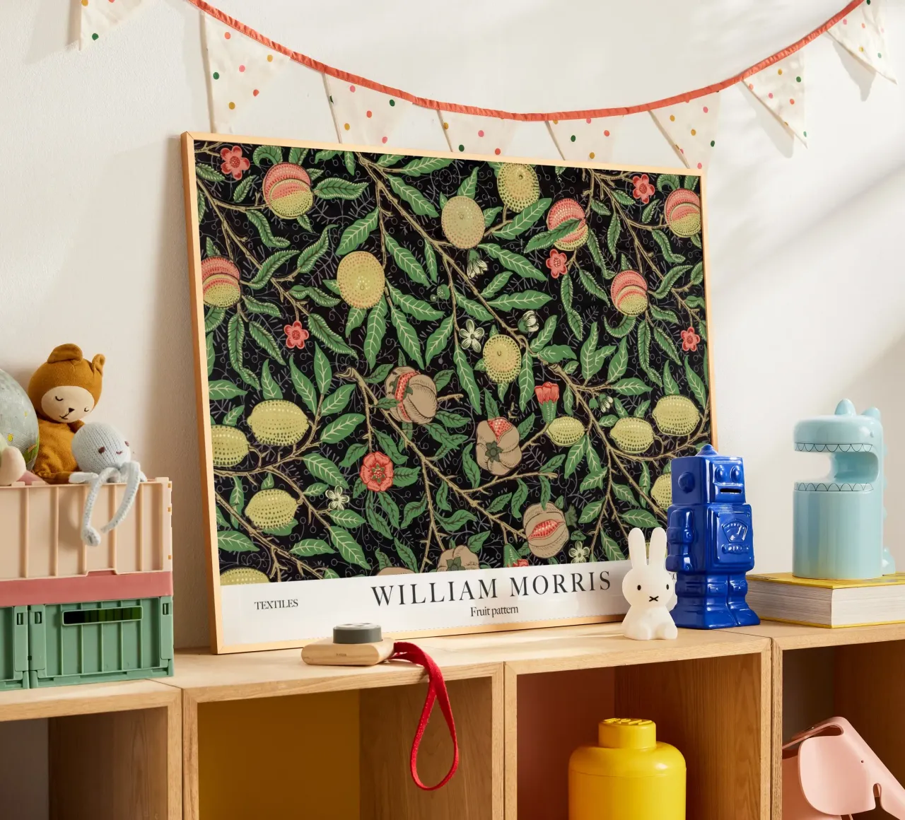 William Morris, Obst-Muster Poster von Peaches Art Prints