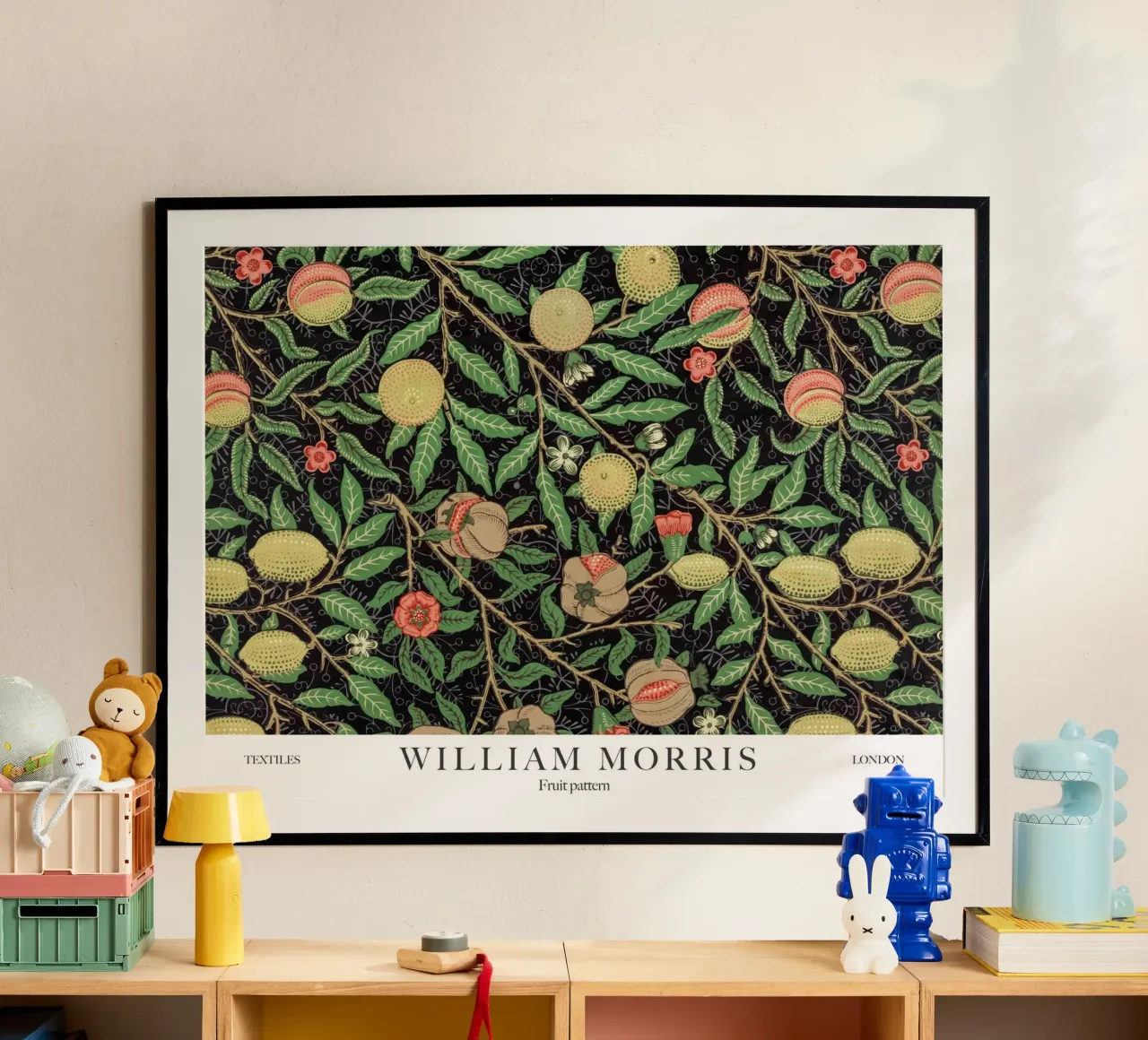 William Morris, Obst-Muster Poster von Peaches Art Prints