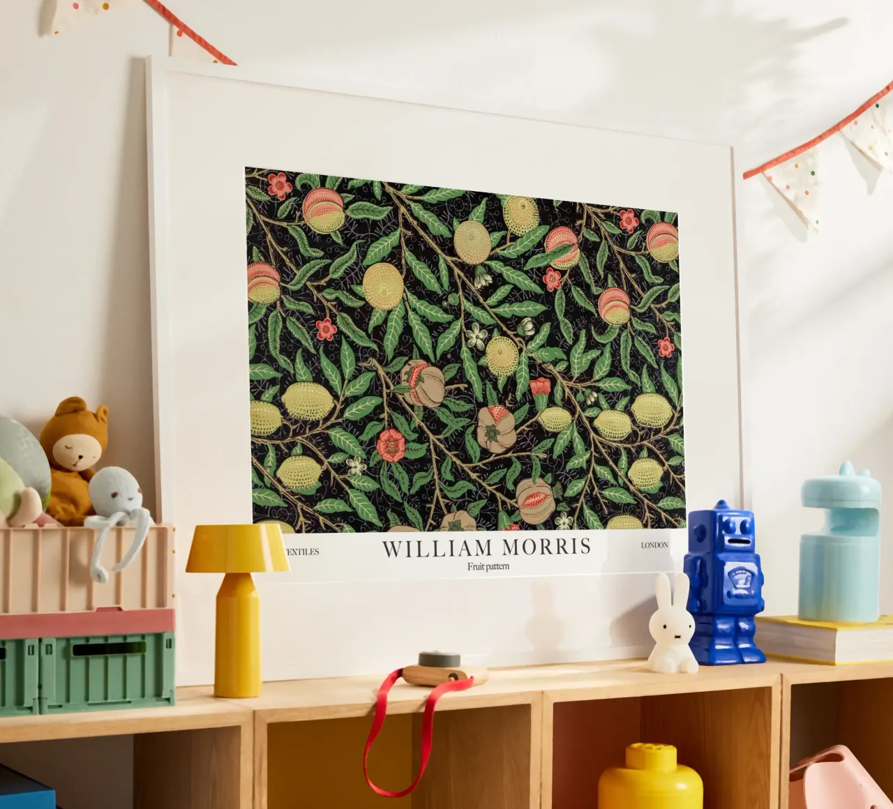 William Morris, Obst-Muster Poster von Peaches Art Prints
