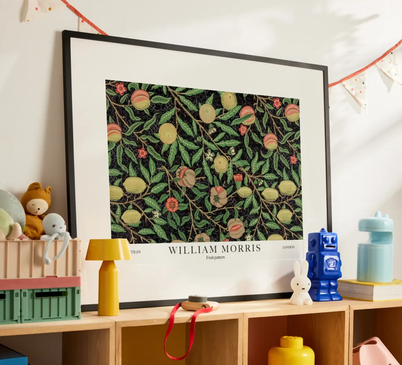 William Morris, Obst-Muster Poster von Peaches Art Prints