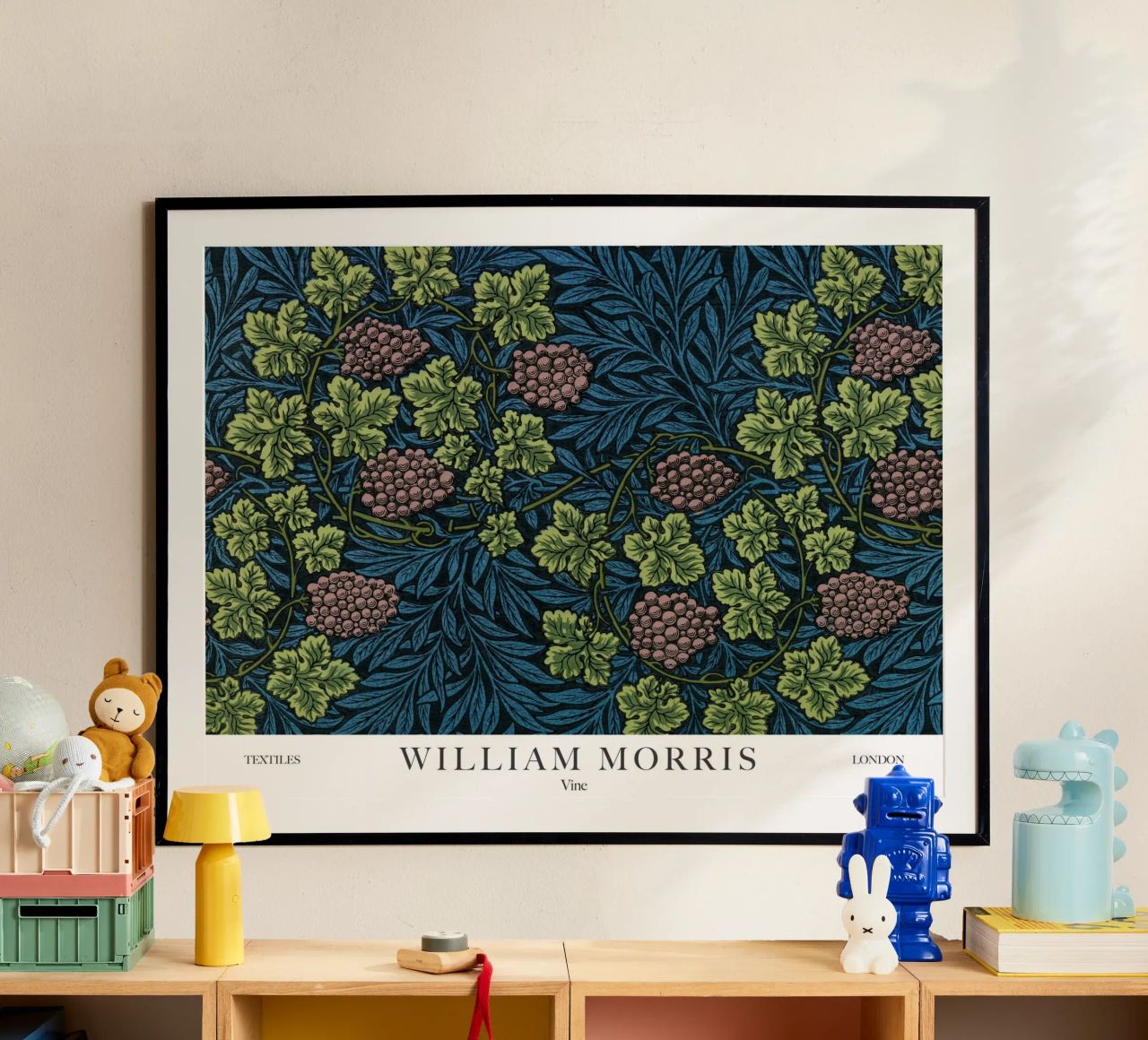 William Morris, Vite poster da Peaches Art Prints