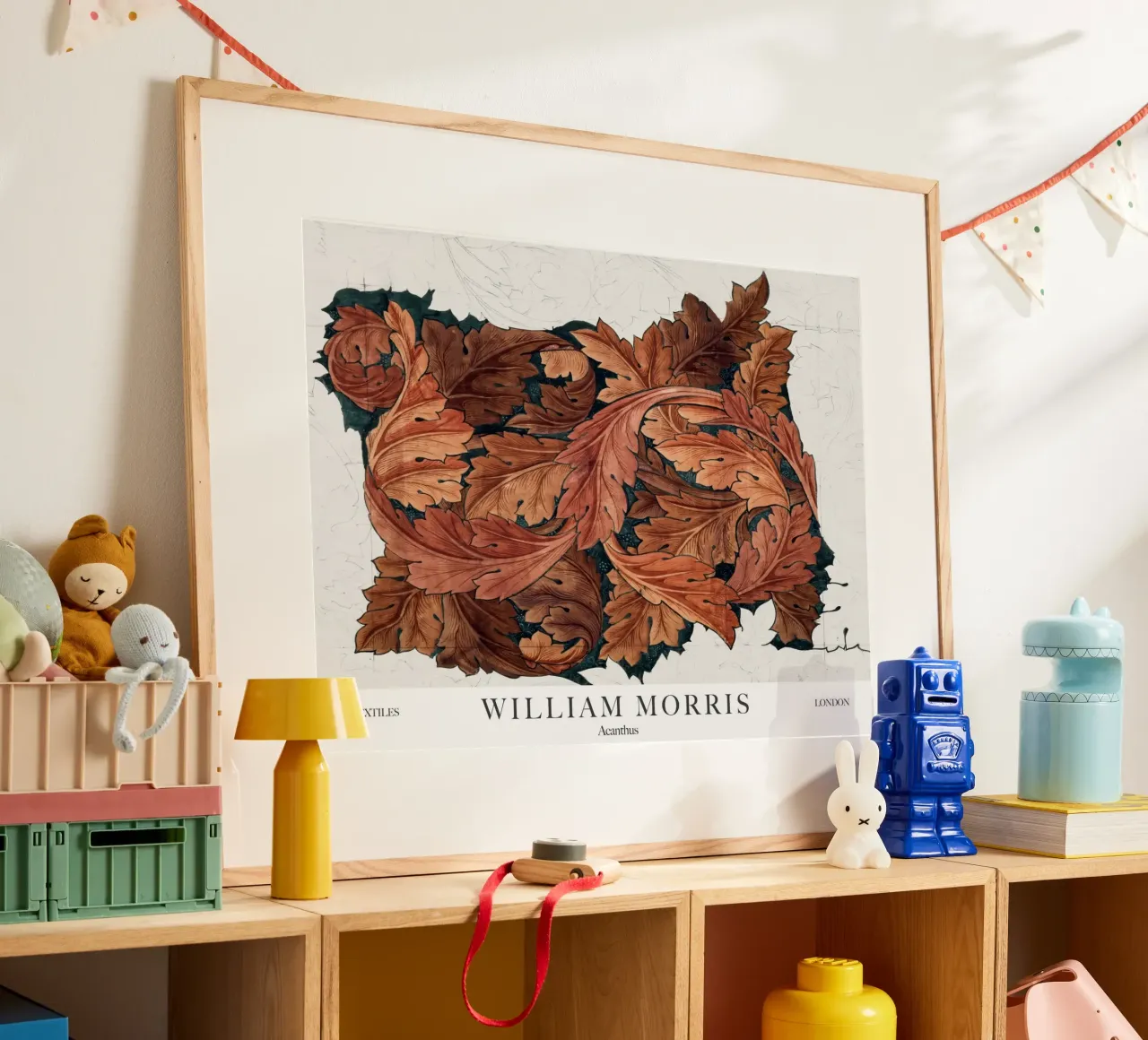 William Morris, Acanthus Autumn Fall poster da Peaches Art Prints