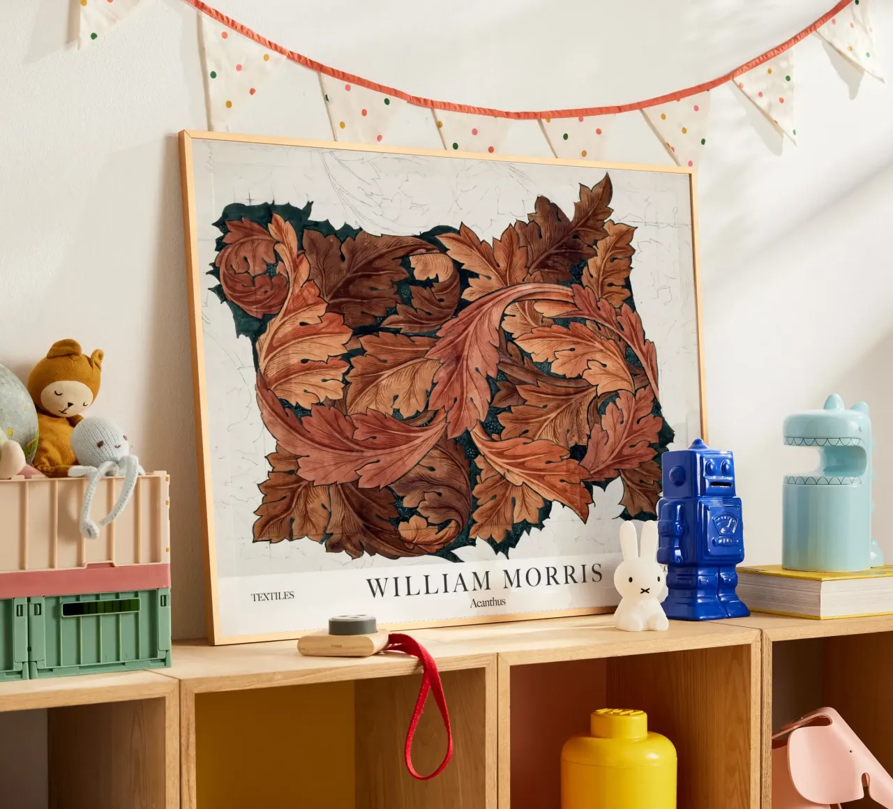 William Morris, Acanthus Autumn Fall poster da Peaches Art Prints