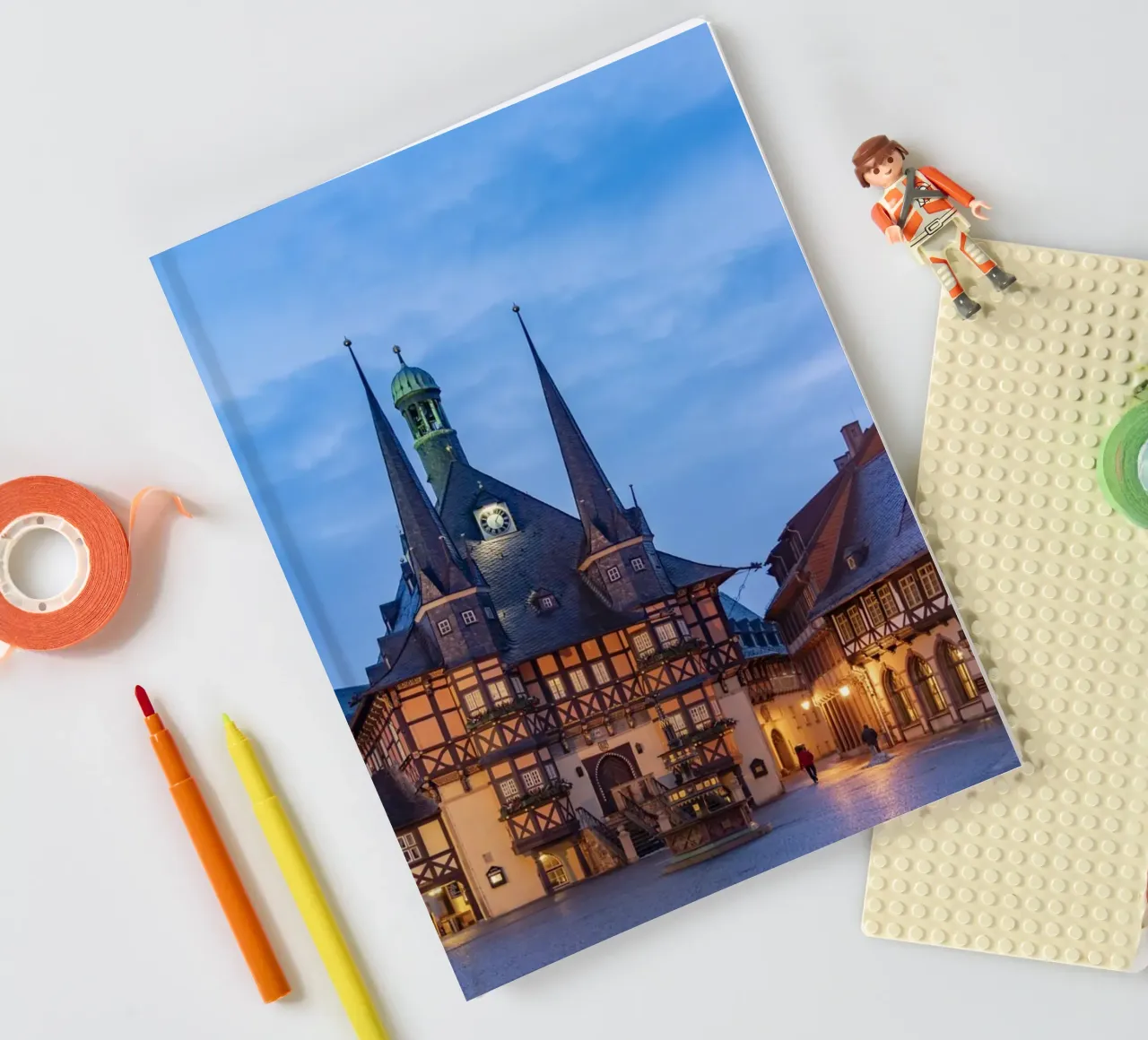 Rathaus Wernigerode notebook by Reisefotografie - Bilder aus aller Welt