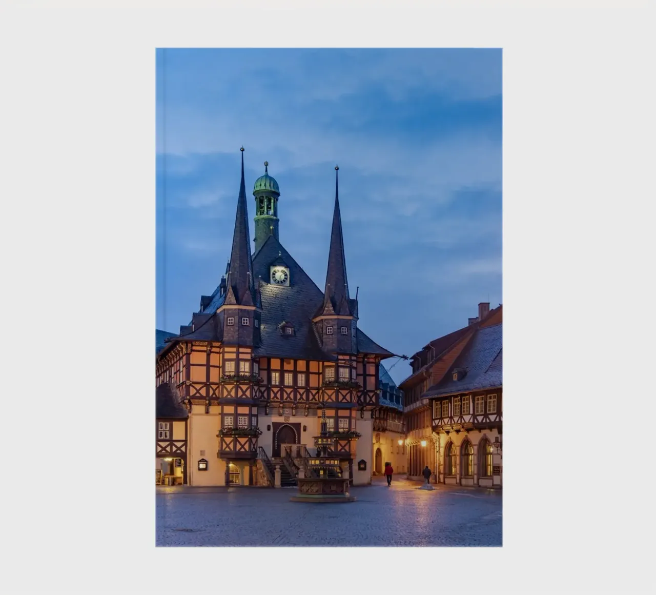 Rathaus Wernigerode notebook by Reisefotografie - Bilder aus aller Welt