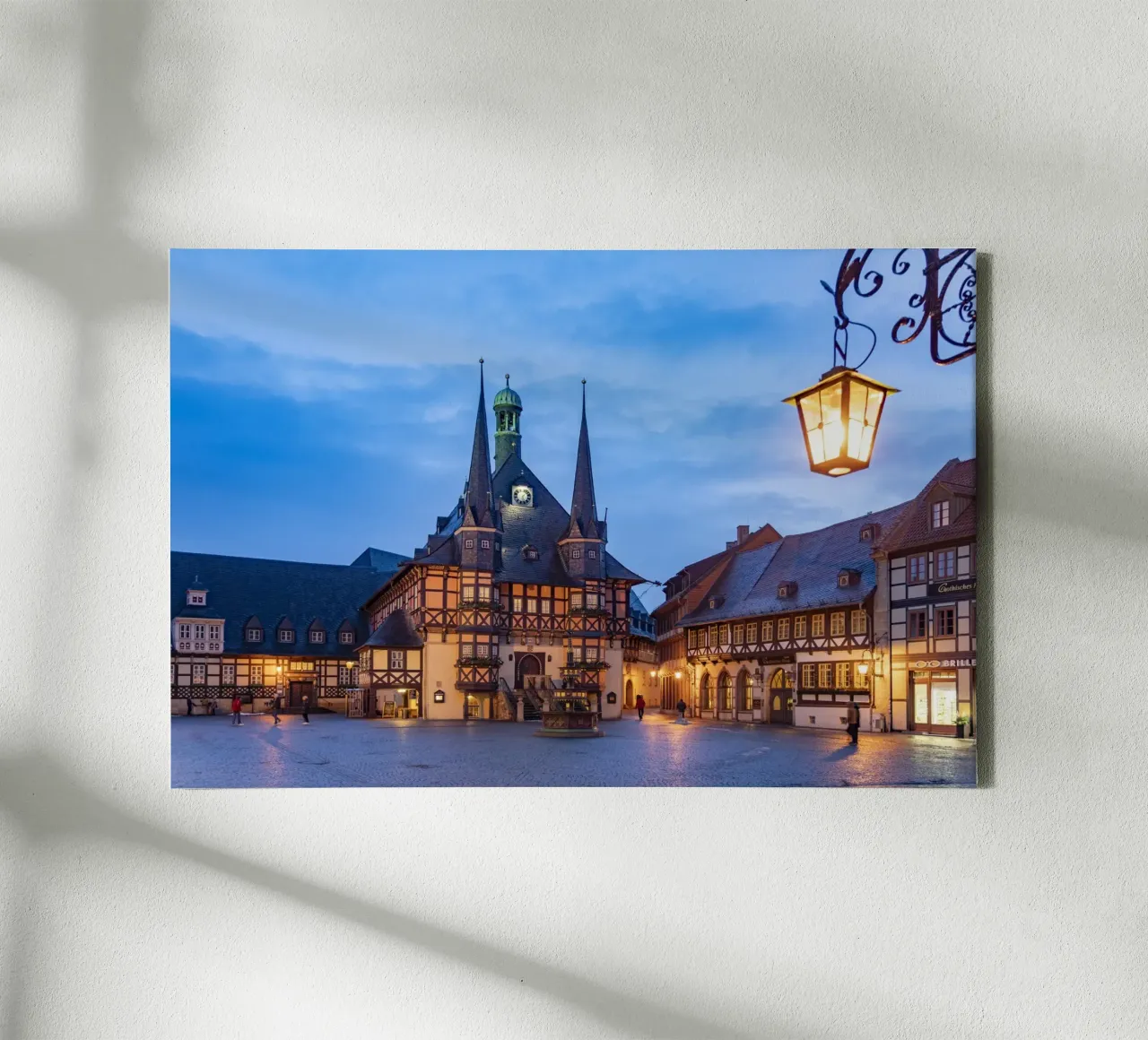 Rathaus Wernigerode tela da Reisefotografie - Bilder aus aller Welt