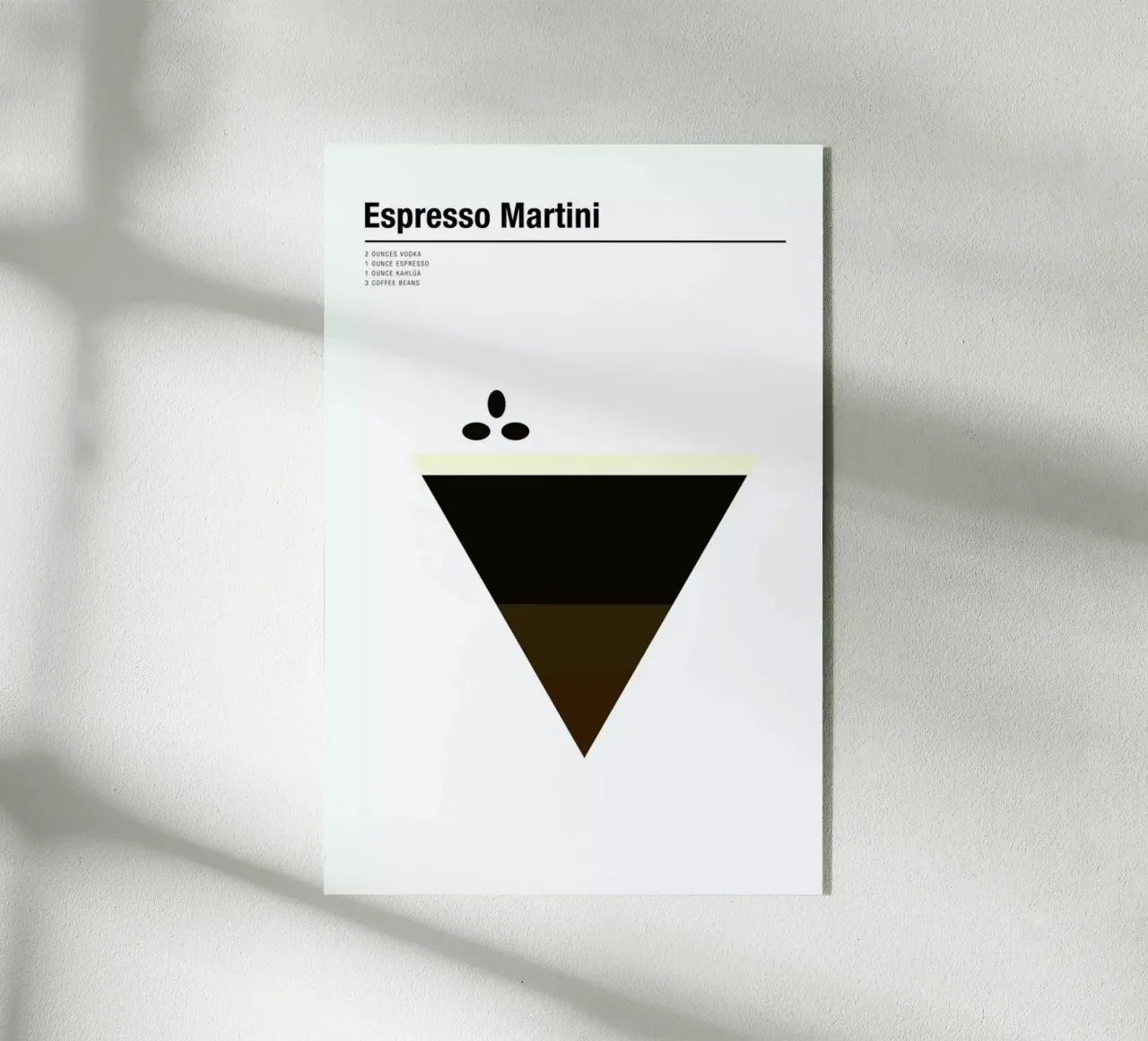 Espresso Martini plexiglass da Nick Barclay