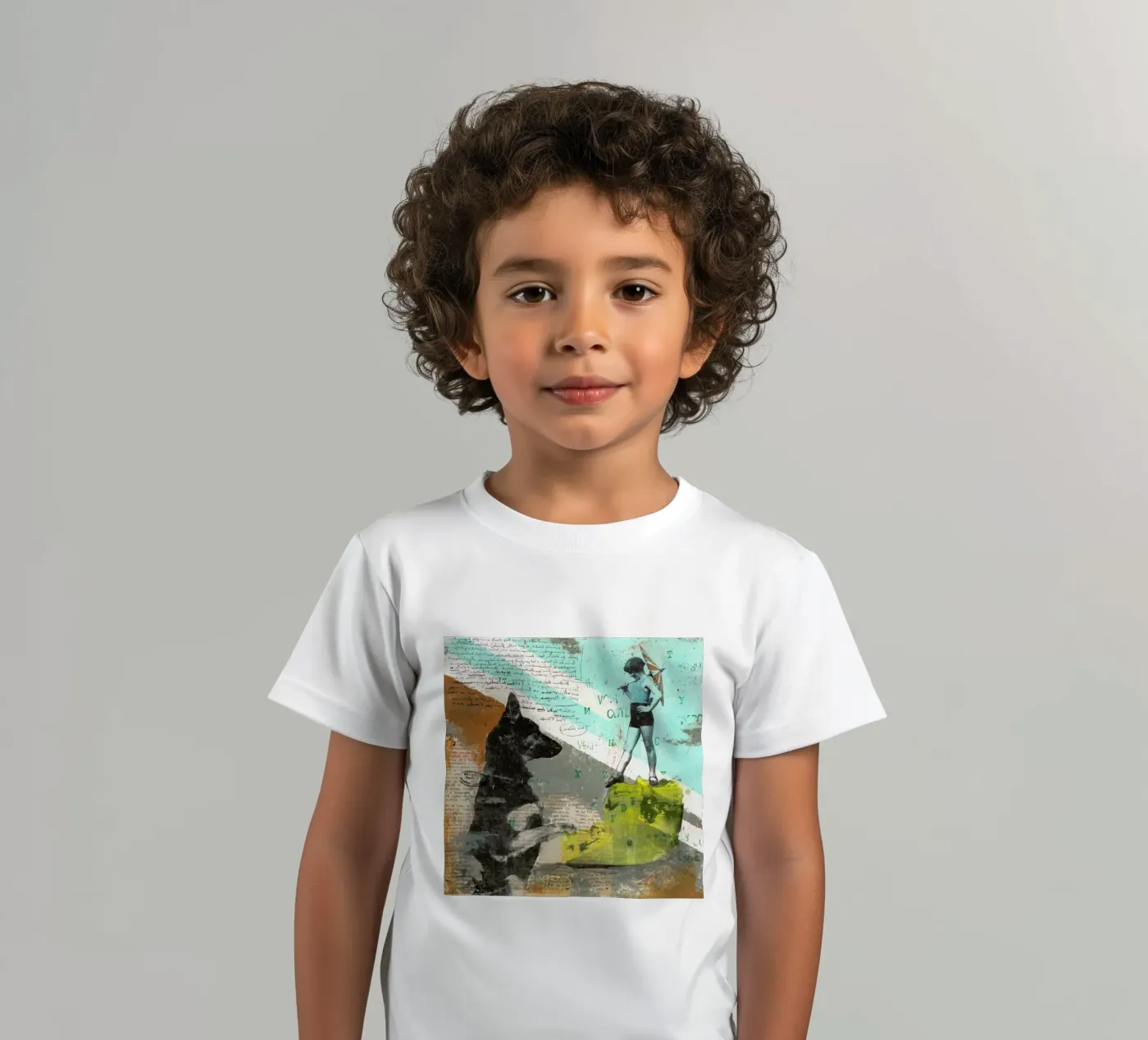 Ecrire t-shirt bambini da Tameo