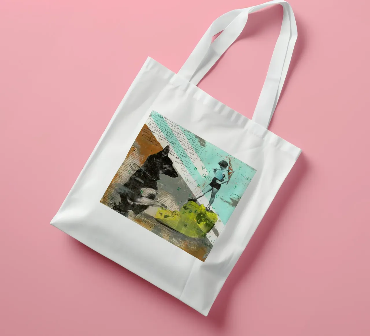 Ecrire borsa in juta da Tameo