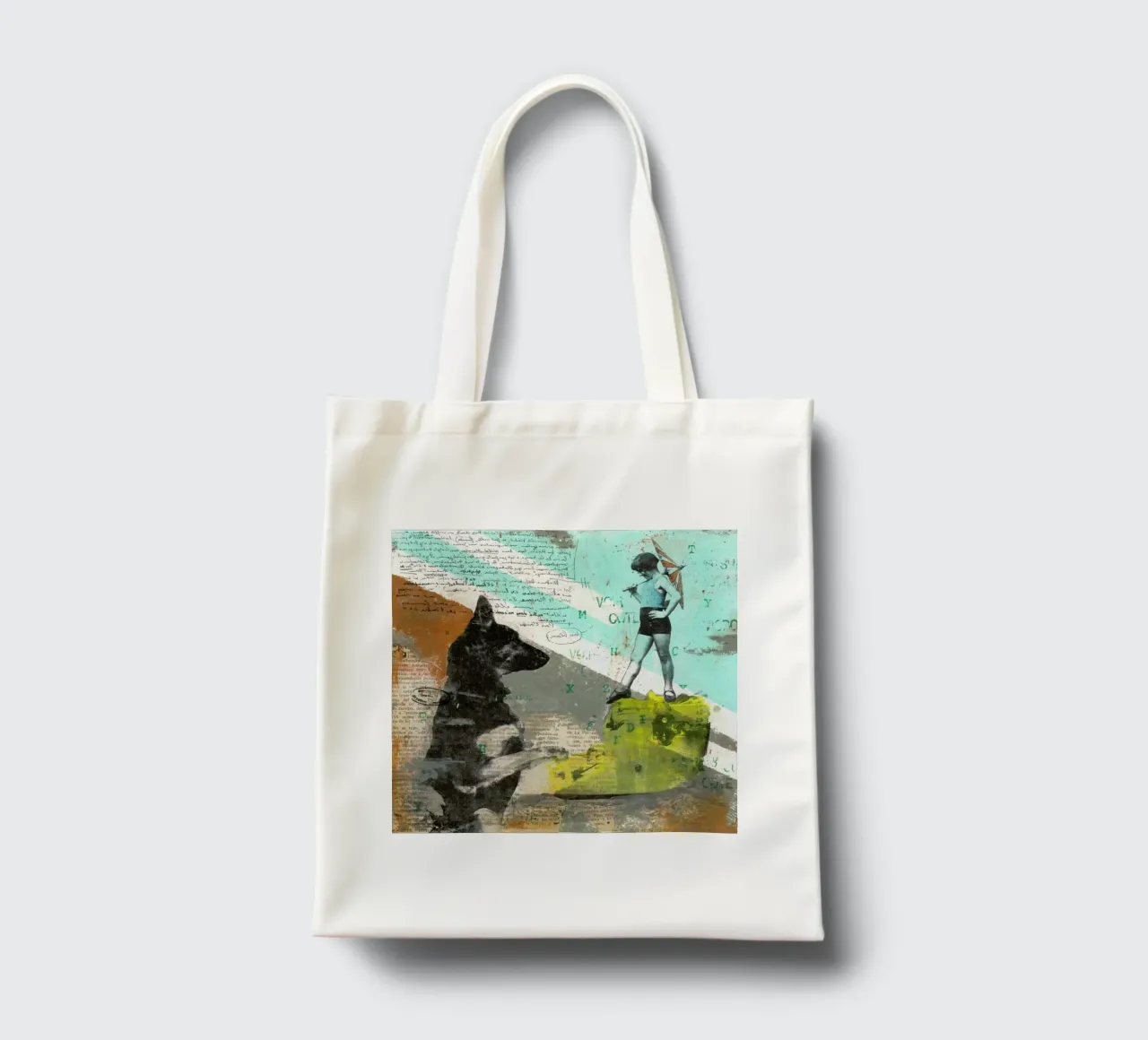 Ecrire borsa in juta da Tameo