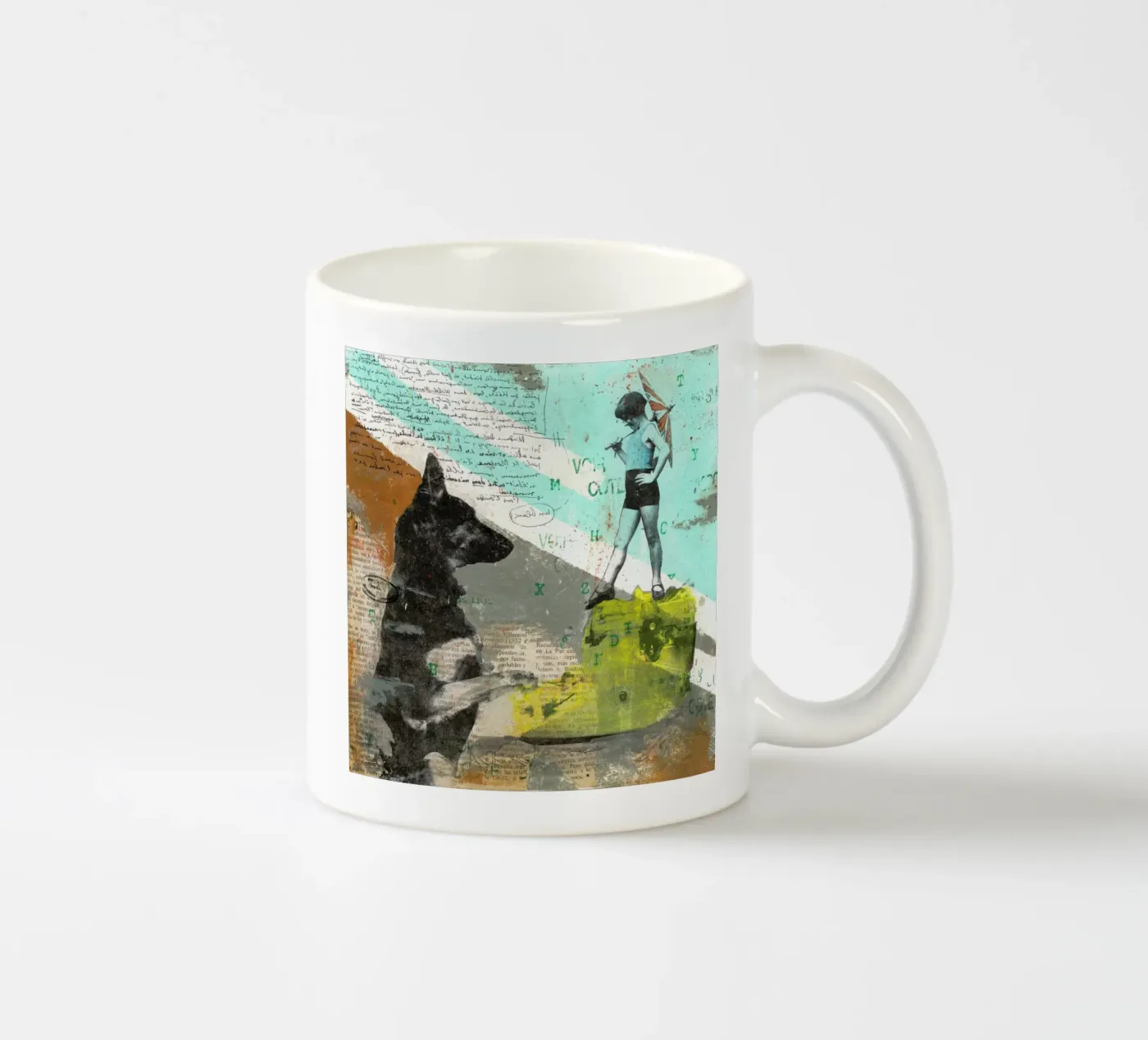 Ecrire ceramic mug by Tameo