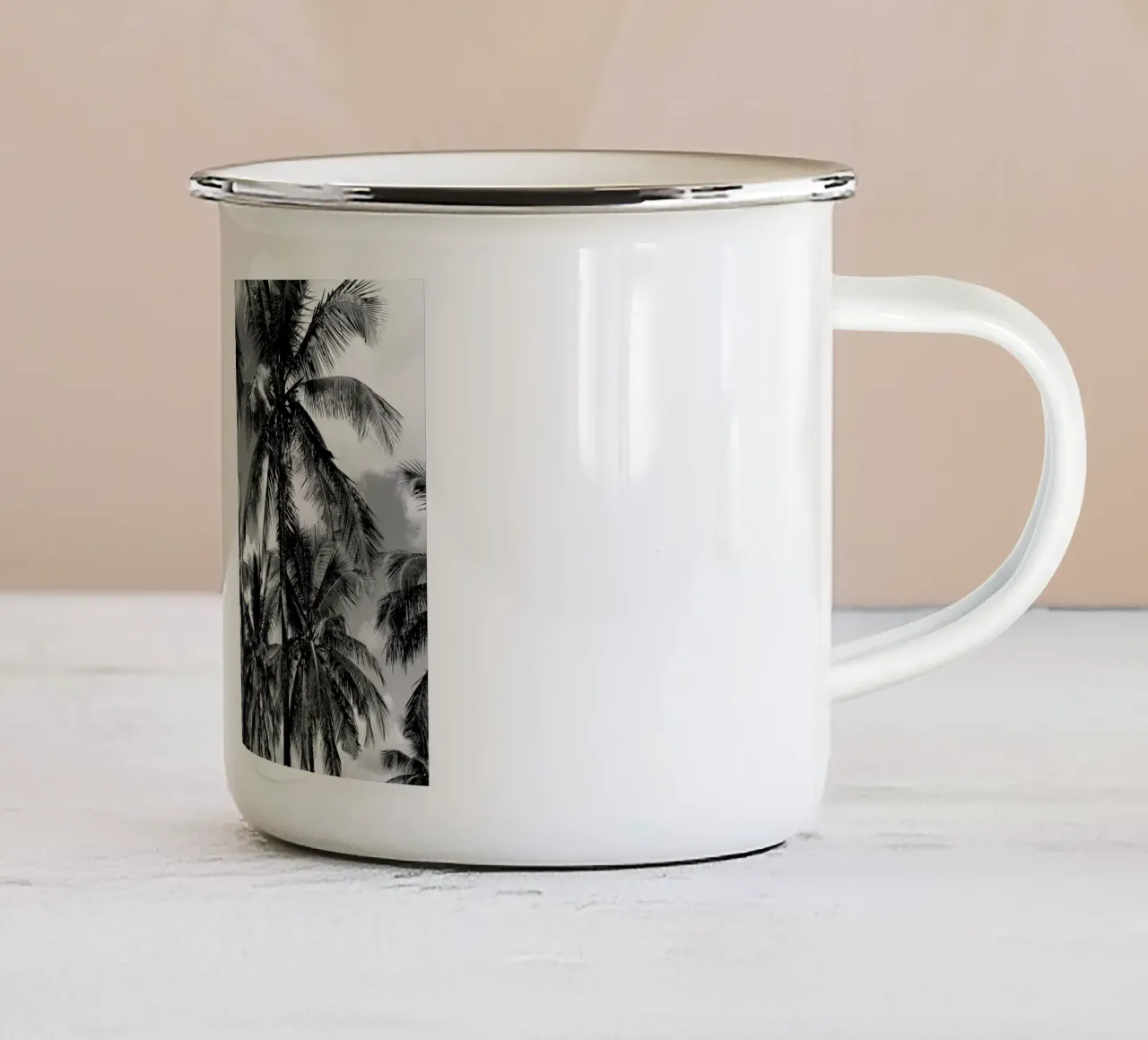 Legogo Palms tazza in smalto da Shot By Clint