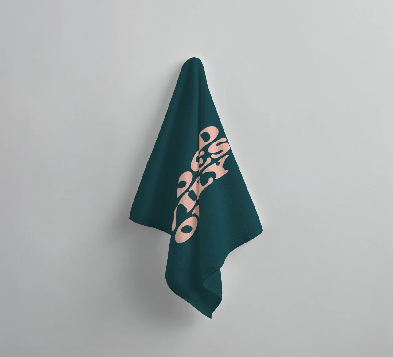 Good Vibes Only Retro Typography Design asciugamano da bagno da THE MOTIVATED TYPE