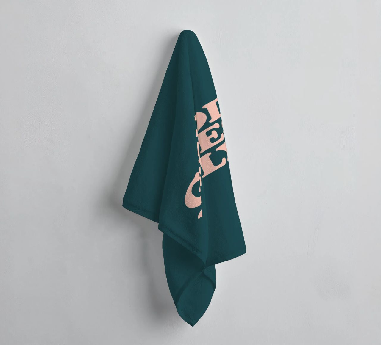 Good Vibes Only Retro Typography Design asciugamano da bagno da THE MOTIVATED TYPE