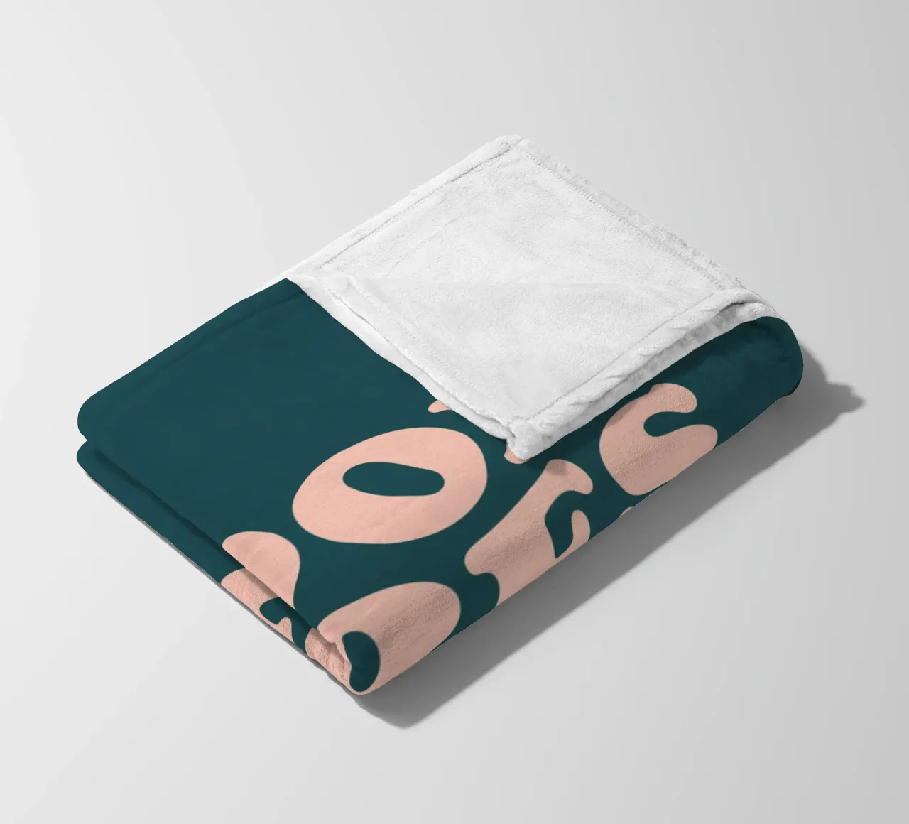 Good Vibes Only Retro Typography Design coperta in pile da THE MOTIVATED TYPE