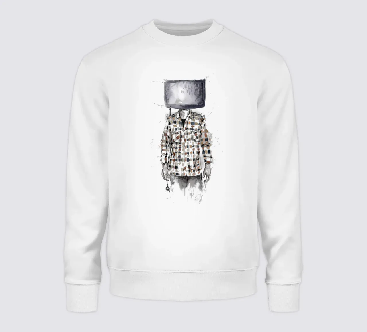 Unplugged sweatshirt by Balazs Solti