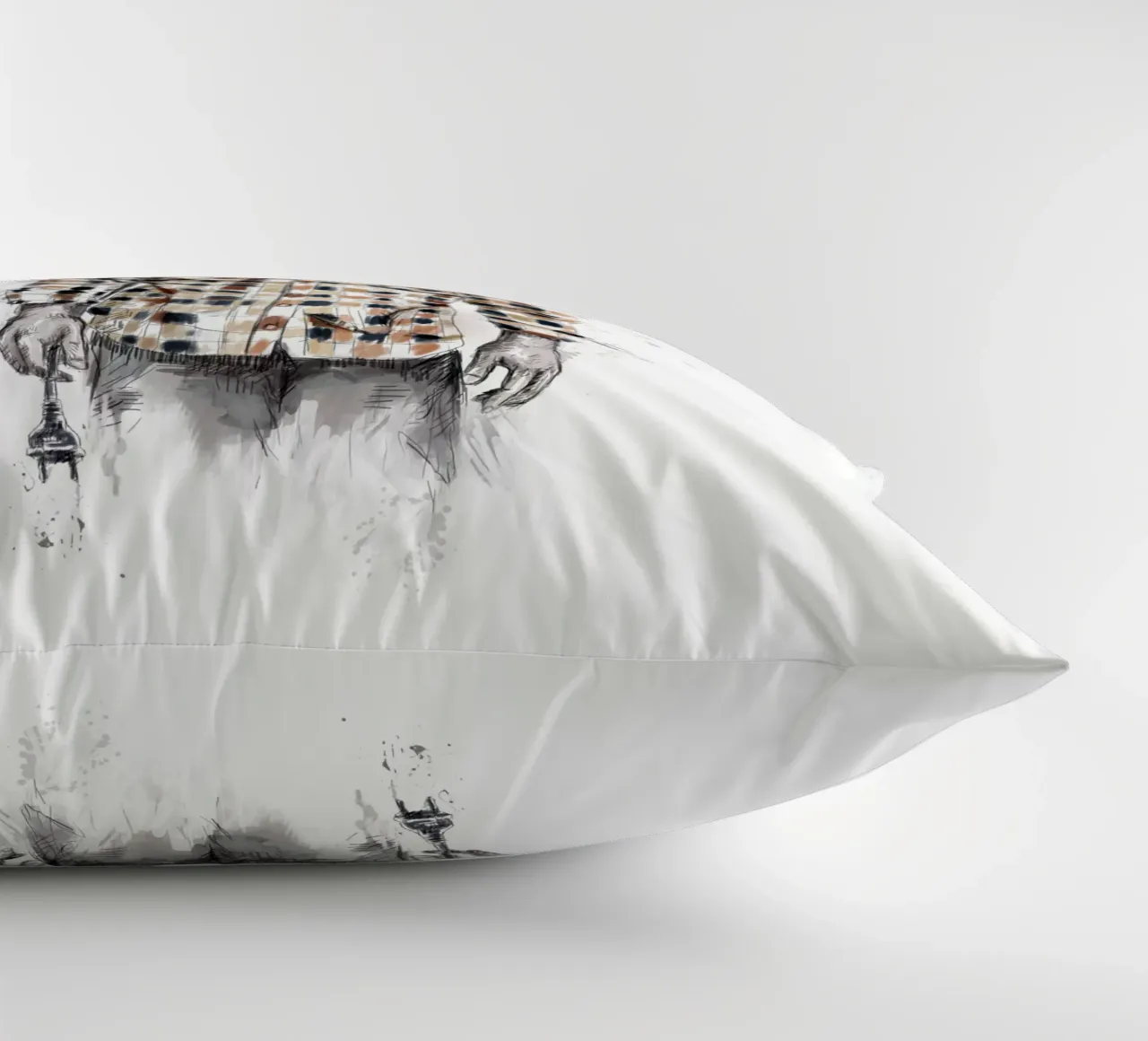 Unplugged decorative cushion by Balazs Solti