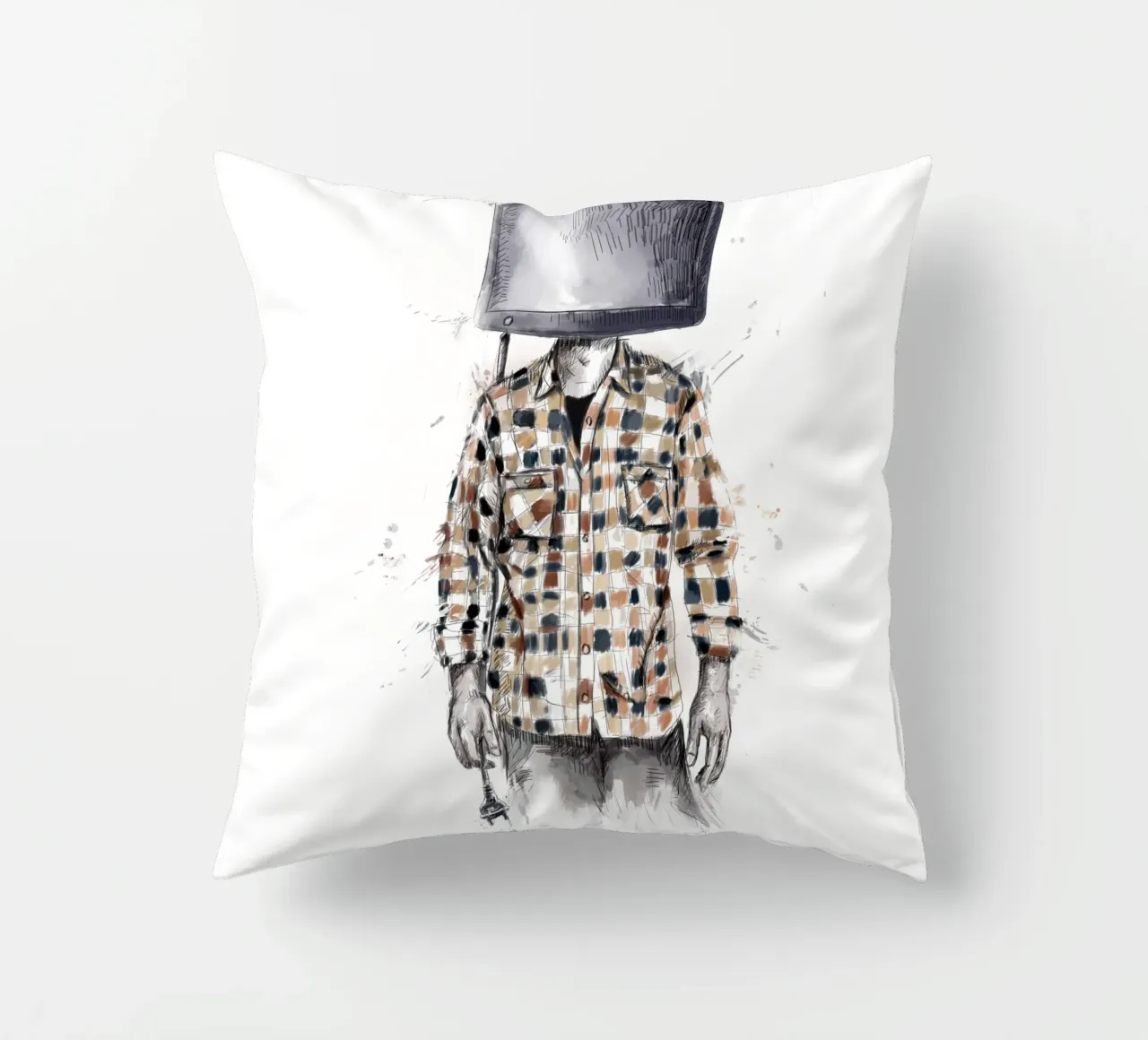 Unplugged cuscino da Balazs Solti