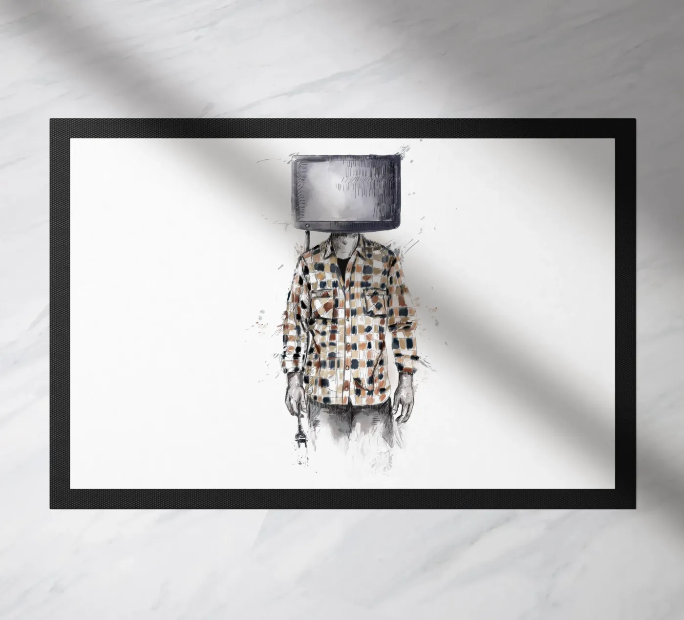 Unplugged paillasson de Balazs Solti