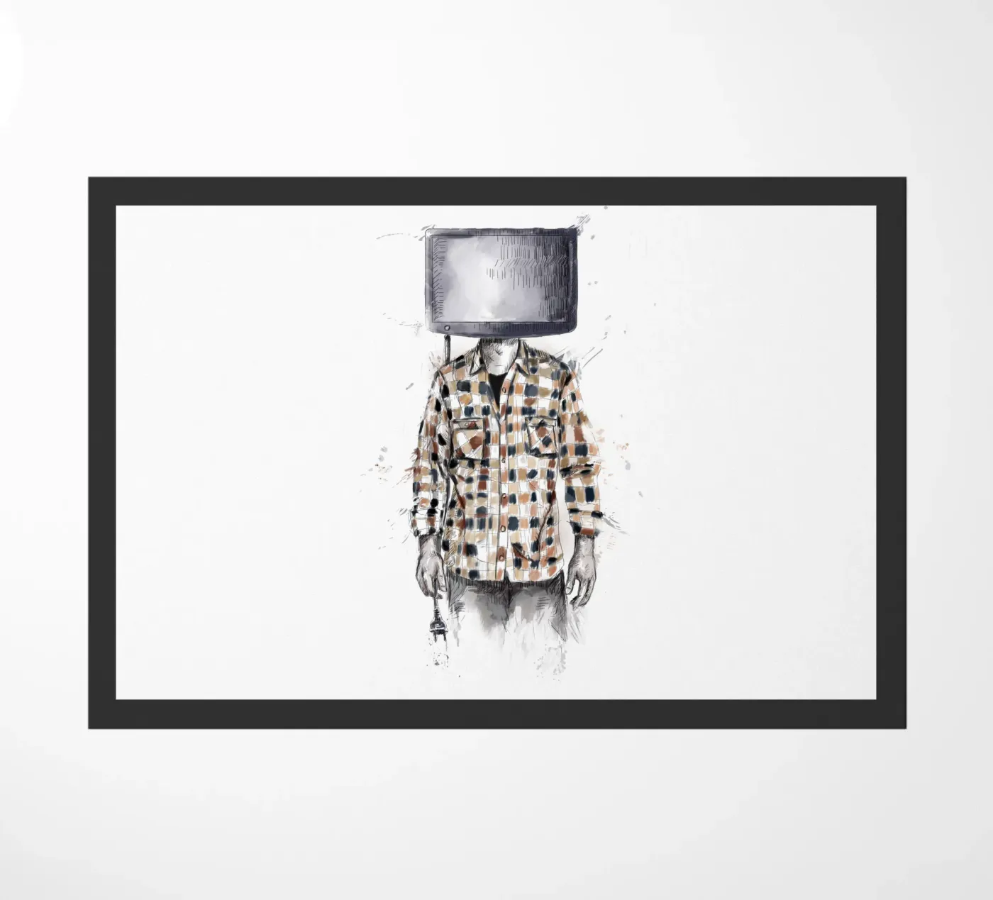 Unplugged paillasson de Balazs Solti