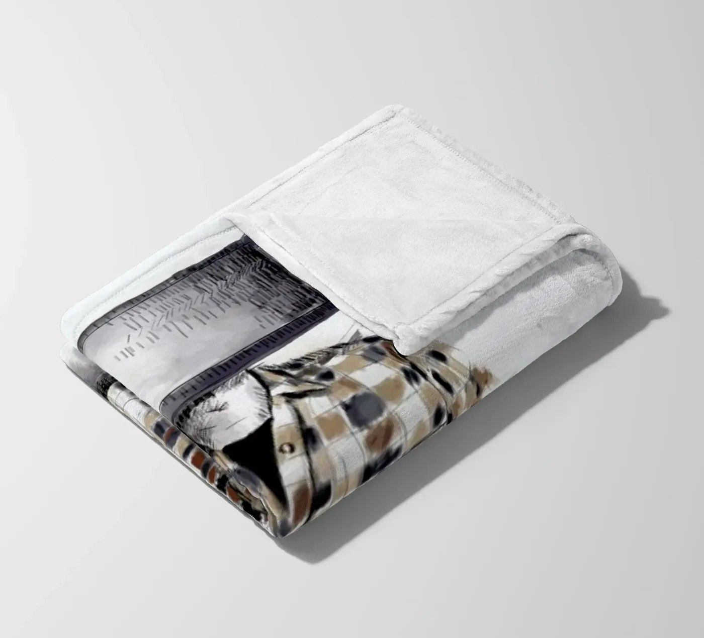 Unplugged fleece blanket by Balazs Solti