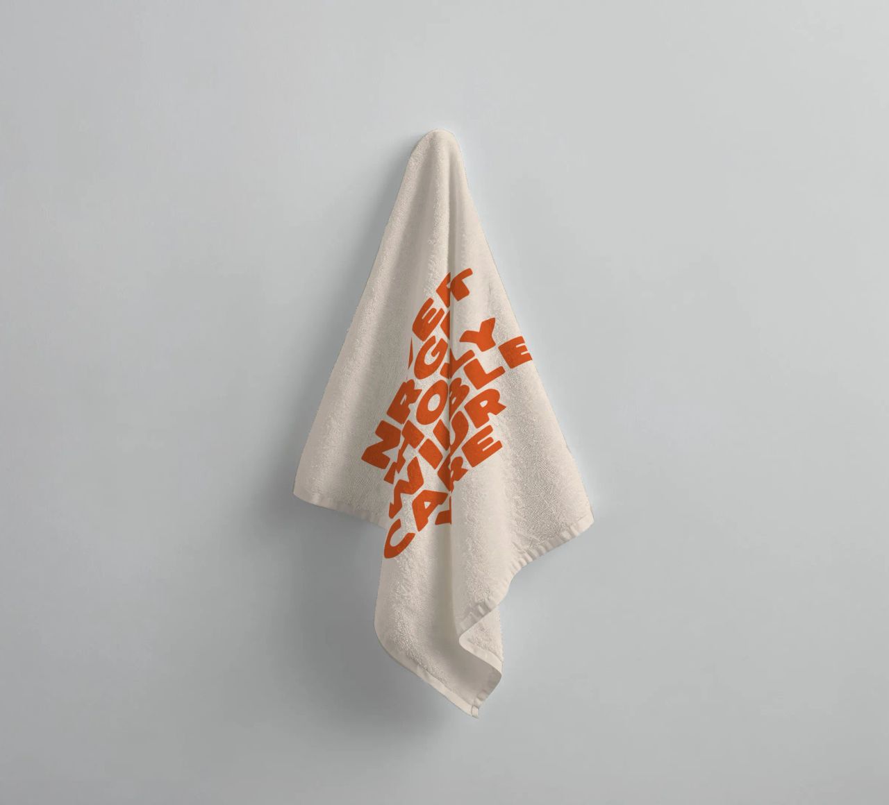 Never Forget How Wildly Capable You Are Typography Print towel by THE MOTIVATED TYPE